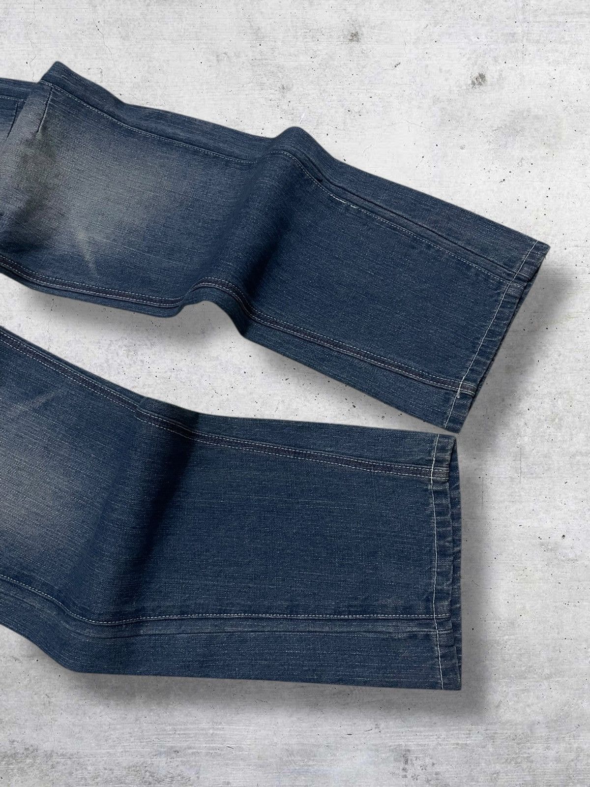 Japanese Brand VINTAGE BLUE MOON BLUE OG JAPAN DESIGNER STAR USA DENIM 90S Size US 32 / EU 48 - 5 Thumbnail