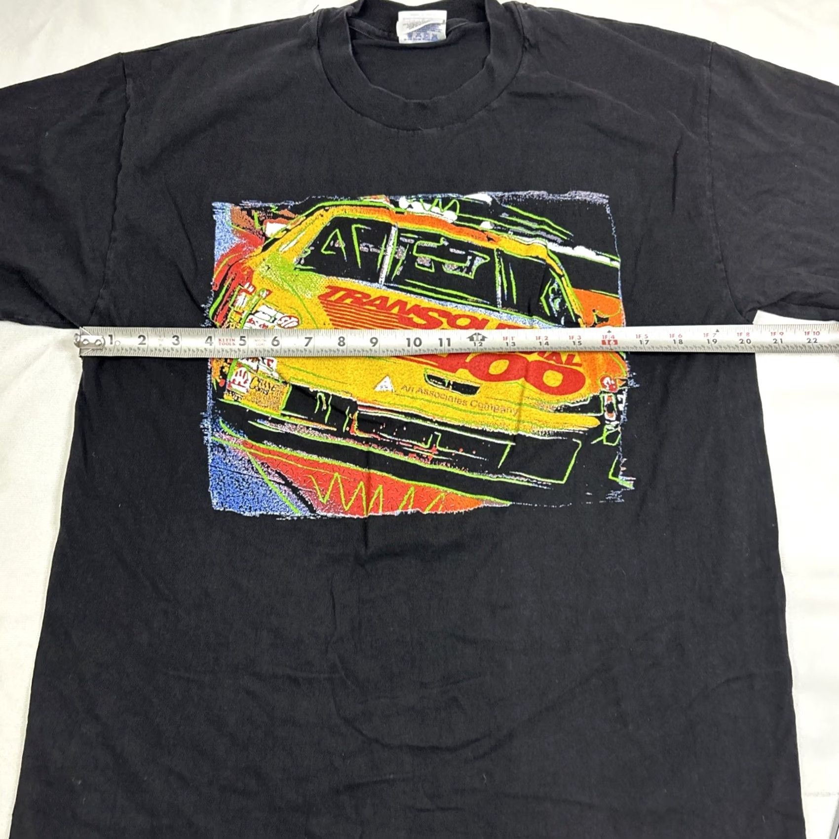 Hanes Hanes Beefy-T T-Shirt Men’s Large Black NASCAR Darlington Graphic TransUnion 400 Mens Size US L / EU 52-54 / 3 - 4 Thumbnail