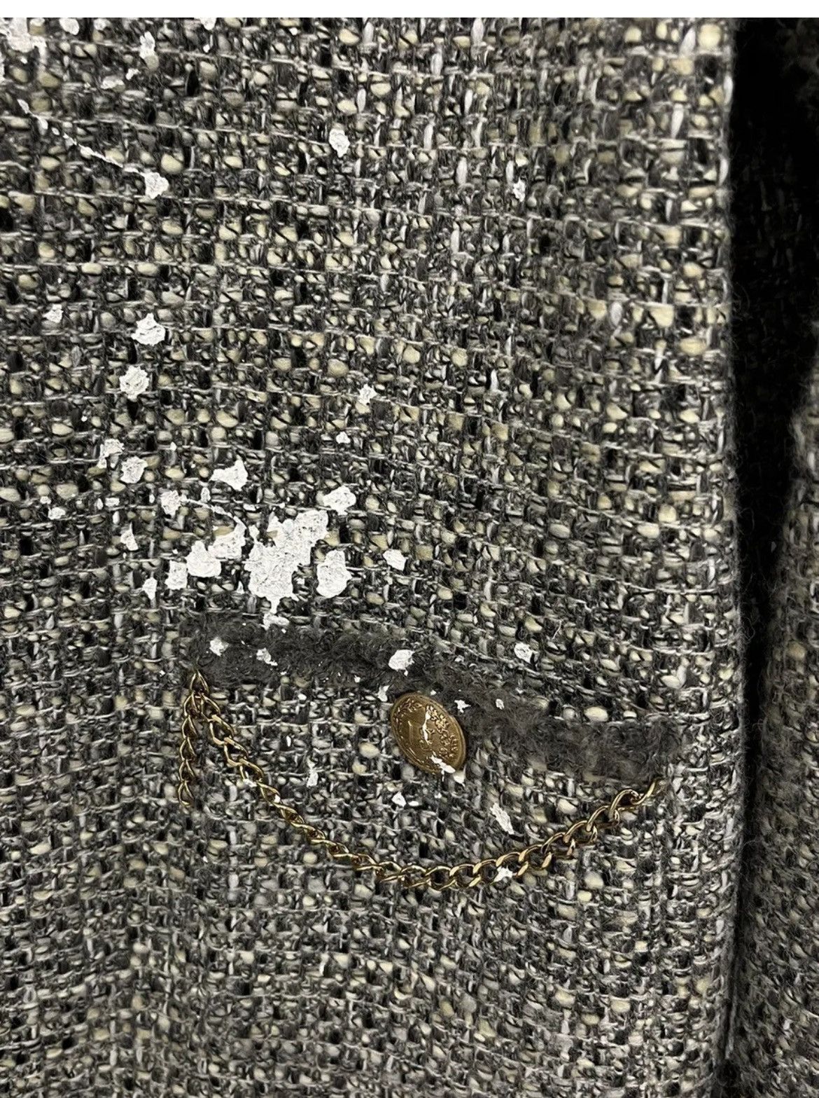 R13 Slouch Tweed Jacket. Medium Size US M / EU 48-50 / 2 - 6 Thumbnail