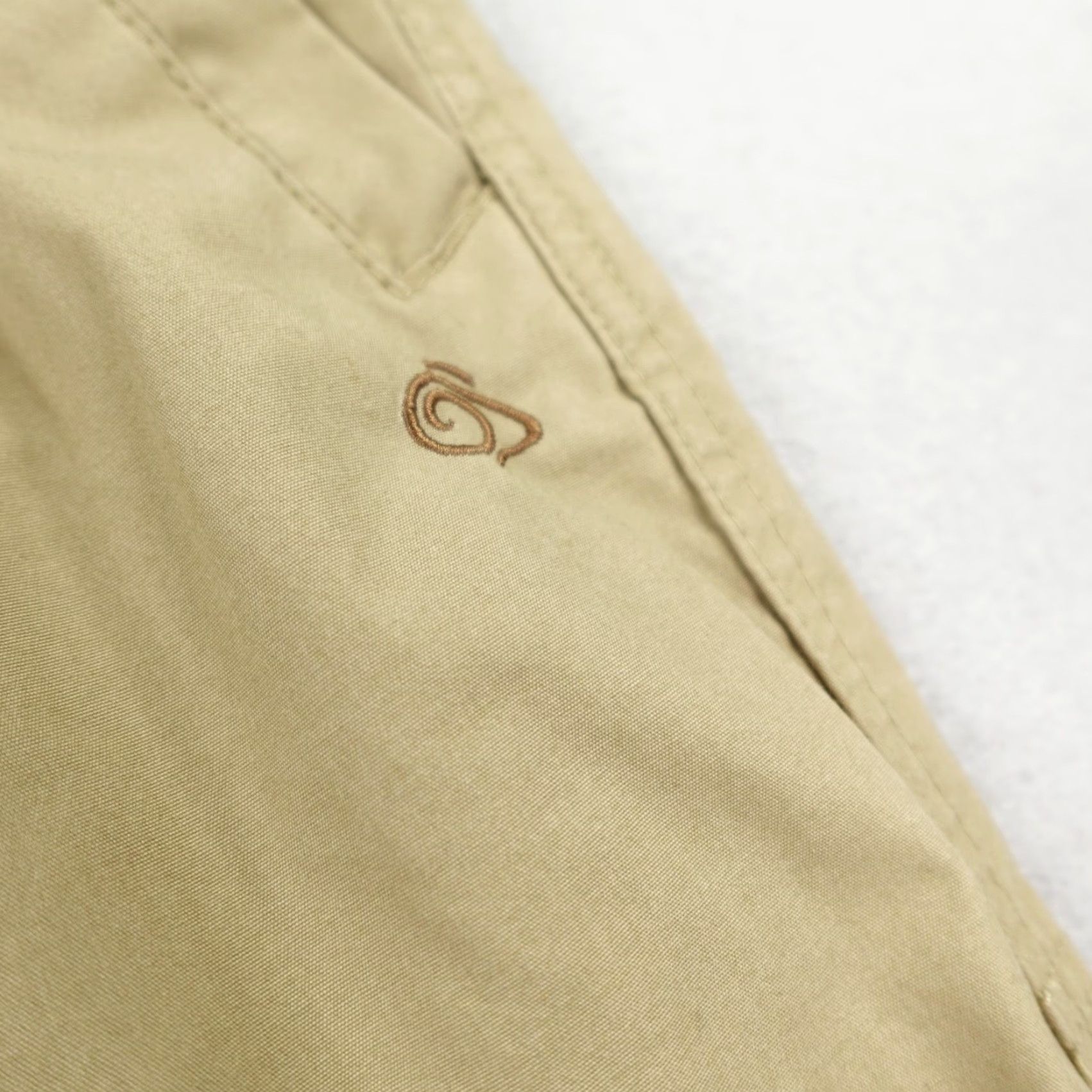 Vintage Craghoppers Pants Mens 38 Khaki Beige Cargo Baggy Wide Leg Hiking Trail Fishing Casual Travel Workwear Mens Size US 38 / EU 54 - 4 Thumbnail