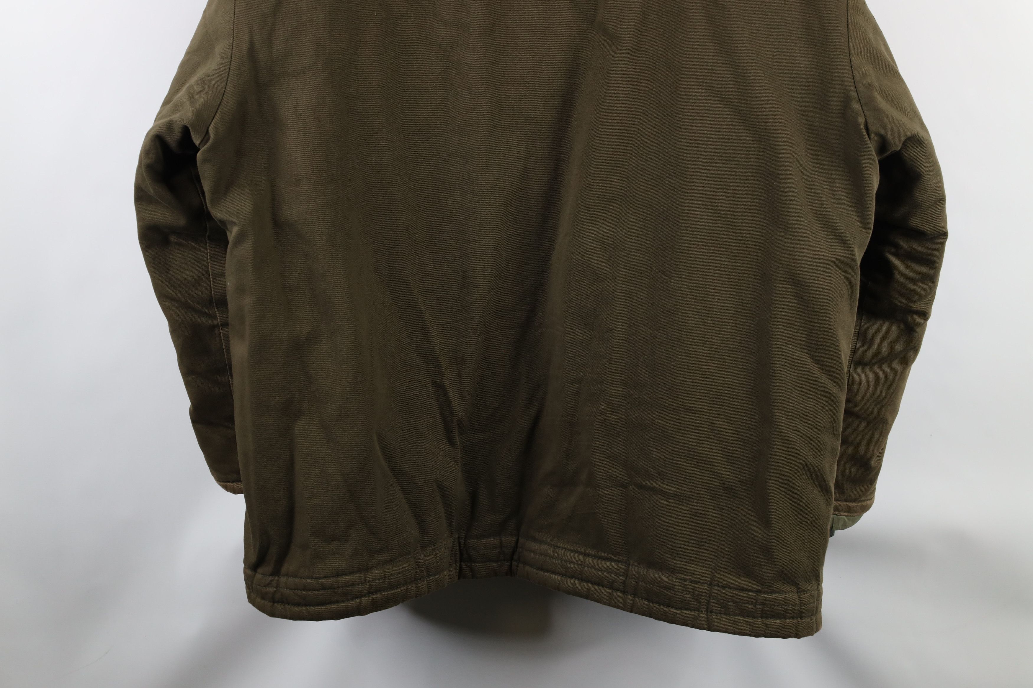 Vintage Vintage 60s Streetwear Split Hood Military Parka Jacket USA Size US XL / EU 56 / 4 - 16 Thumbnail