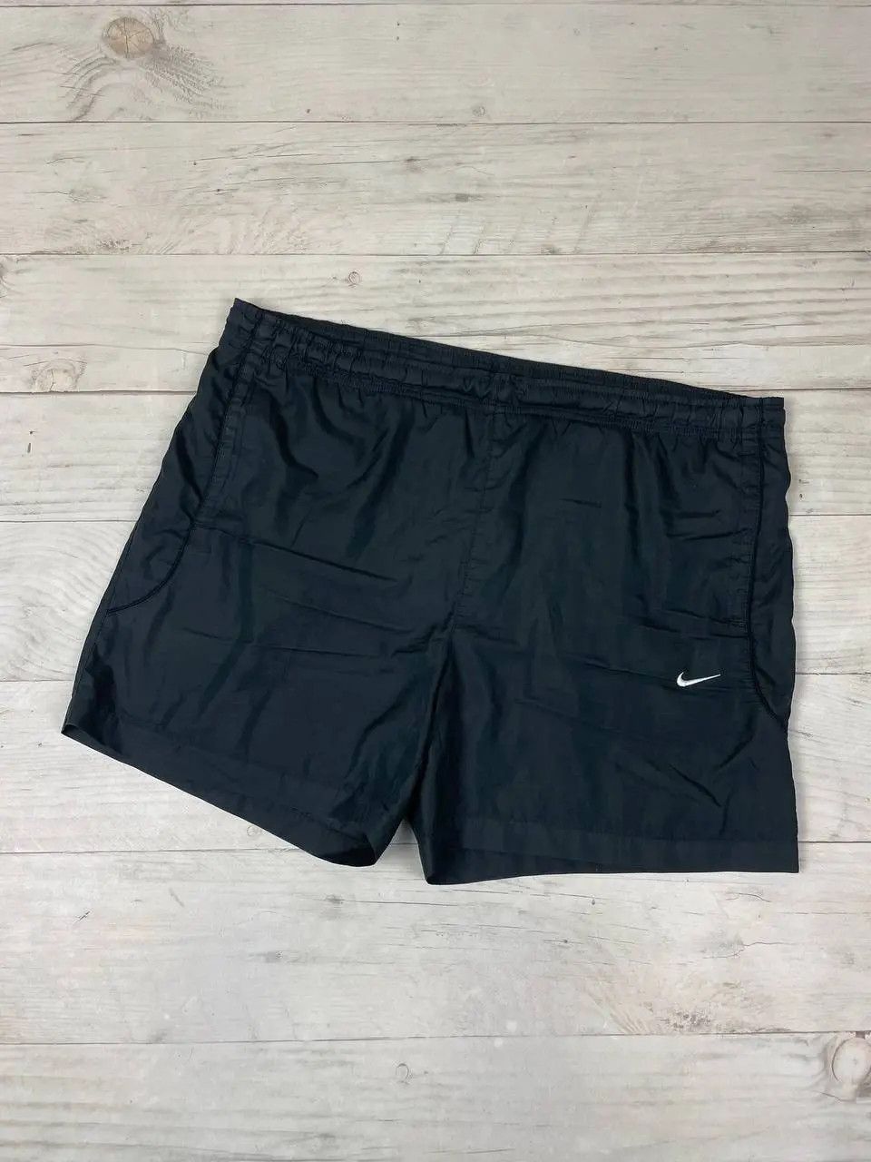 Nike Vintage Nike Nylon Shorts Swoosh 00s Y2K Swim Size US 34 / EU 50 - 1 Thumbnail