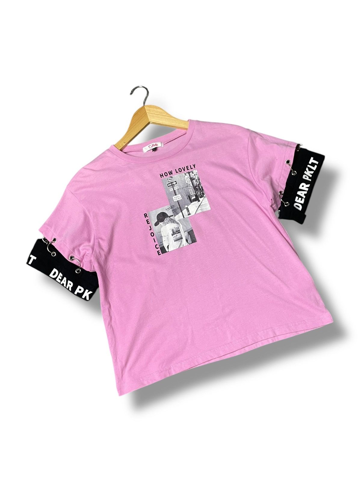Japanese Brand × Vintage PINK LATTE Japanese Brand Short Sleeve Shirt (80) Size S / US 4 / IT 40 - 5 Thumbnail