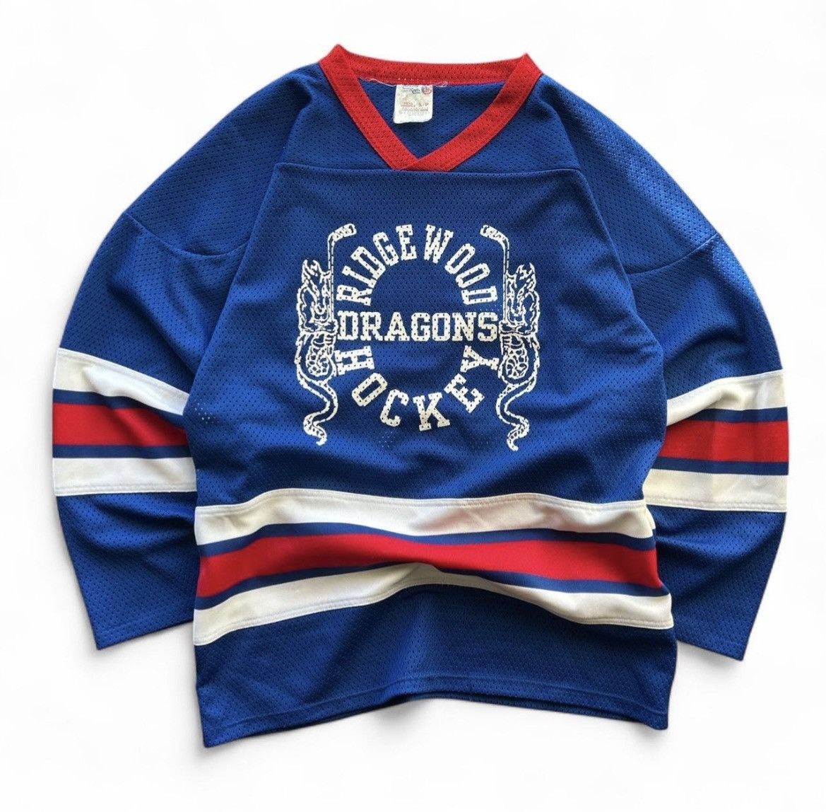 Vintage Vintage 90s Ridgewood Dragons Hockey Jersey Size S Size US S / EU 44-46 / 1 - 1 Thumbnail