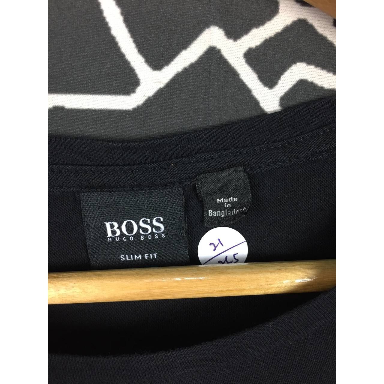 Hugo Boss Boss By Hugo Boss Casual Plain Slim Fit Tee Size L Size US L / EU 52-54 / 3 - 6 Thumbnail