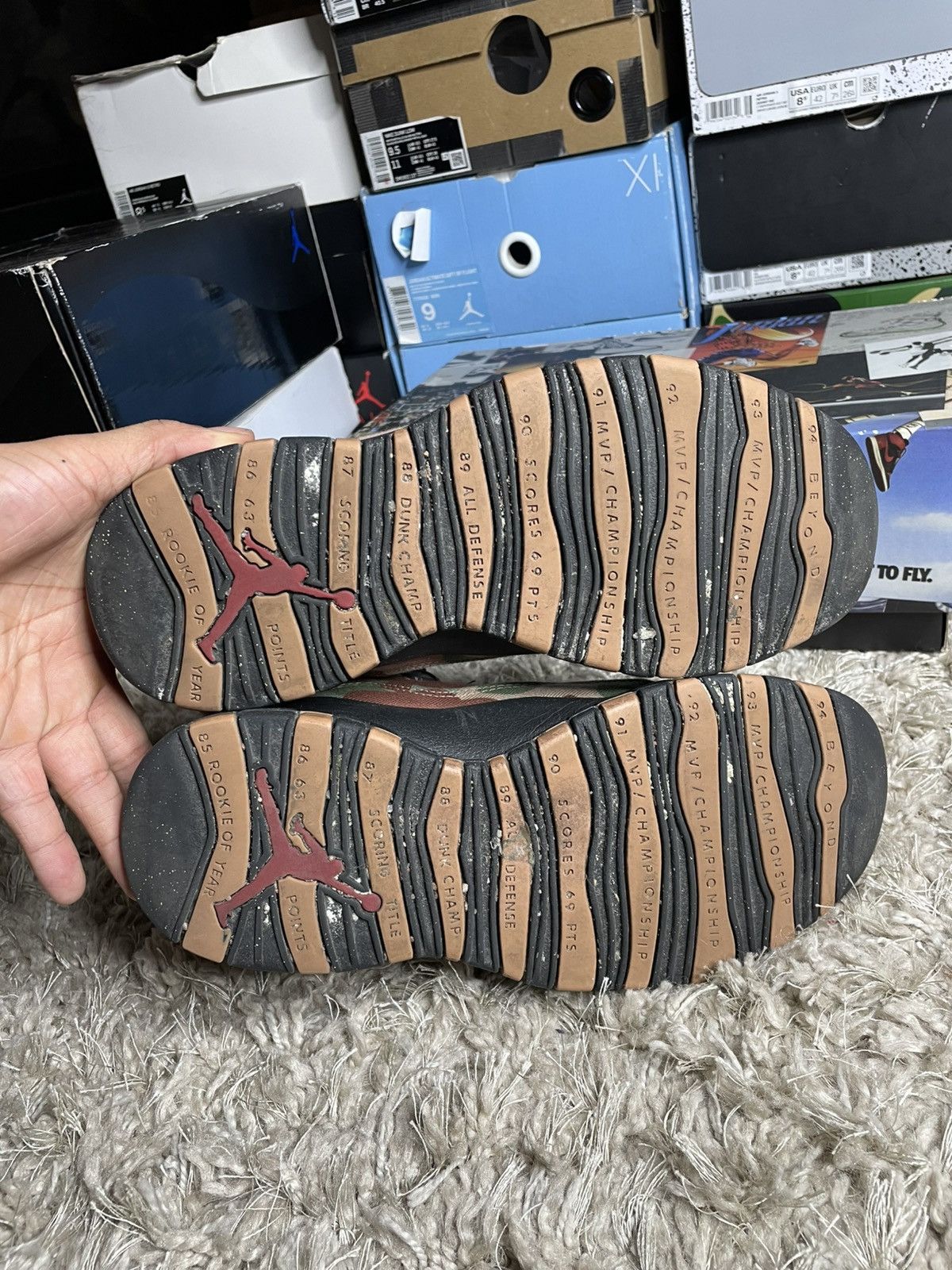 Jordan Brand Jordan 10 Duck Camo Size US 8.5 / EU 41-42 - 7 Thumbnail