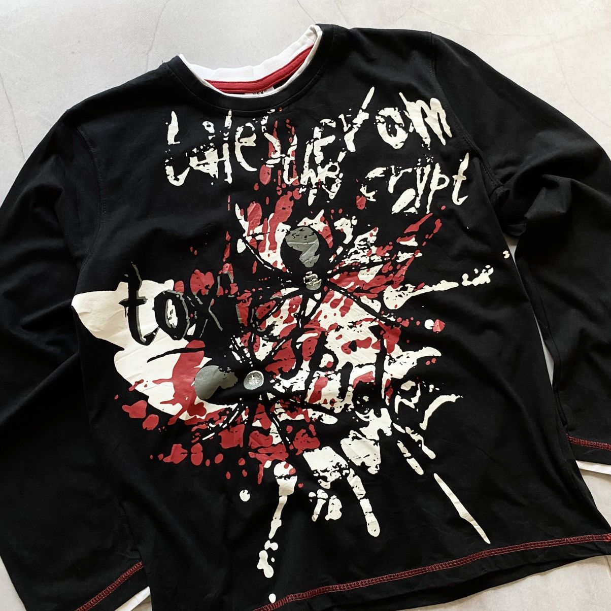 Hysteric Glamour Spider Abstract Hysteric Glamour Style Long Sleeve T-shirt Size US S / EU 44-46 / 1 - 2 Thumbnail