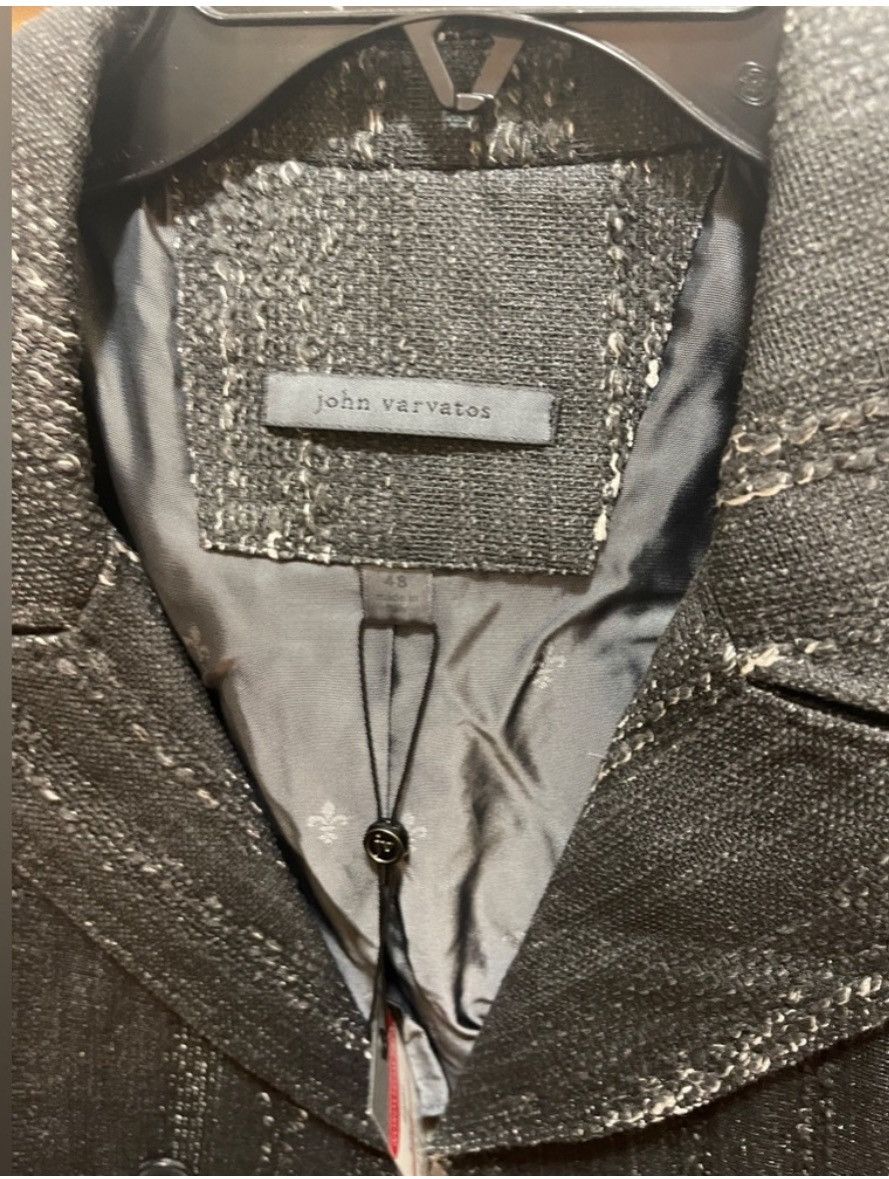 John Varvatos Double-breasted slim fit Jacket. 48 Size US M / EU 48-50 / 2 - 6 Thumbnail