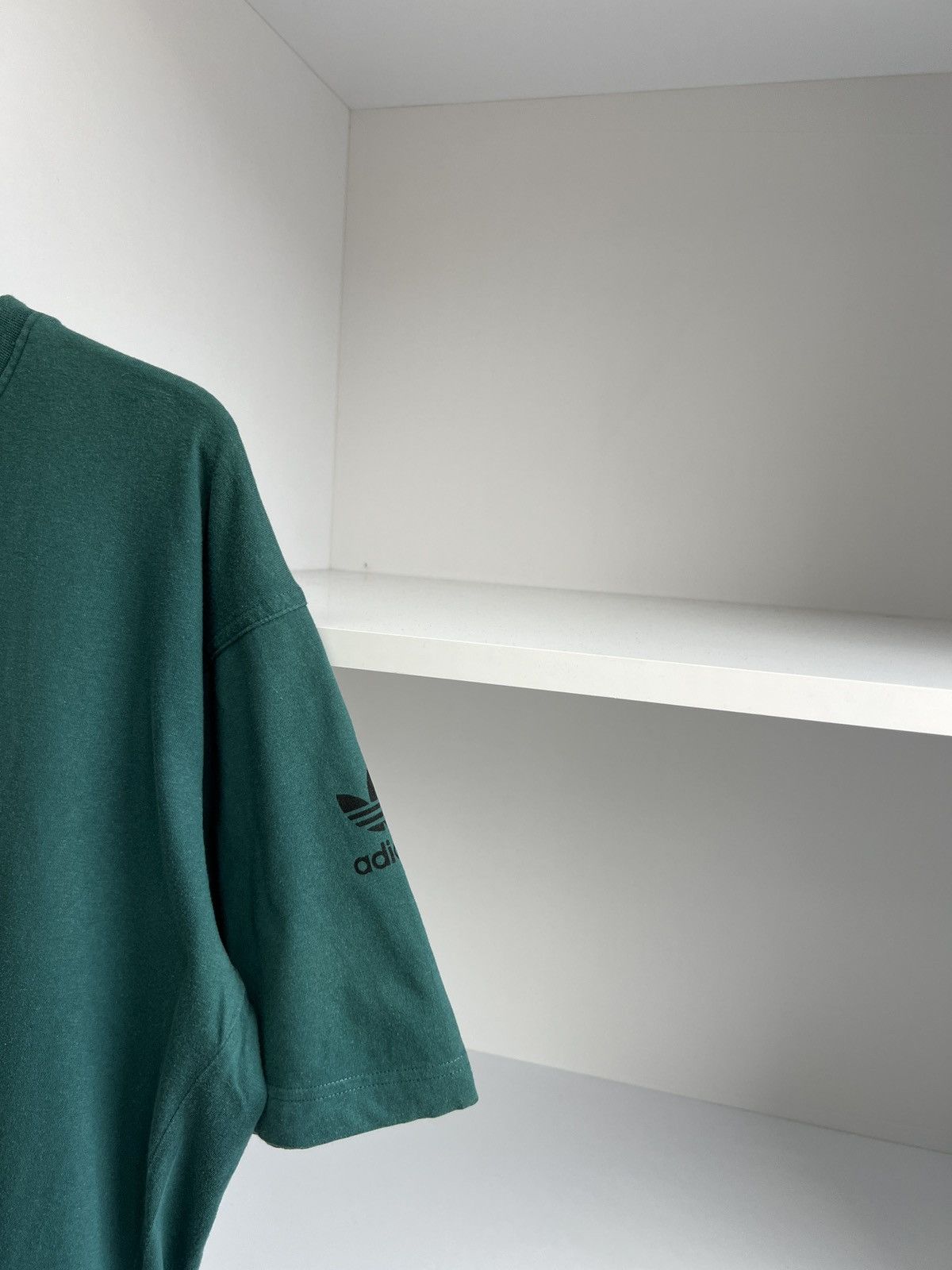 Adidas × Vintage Vintage Adidas Green 90s style T-Shirt Size US L / EU 52-54 / 3 - 6 Thumbnail