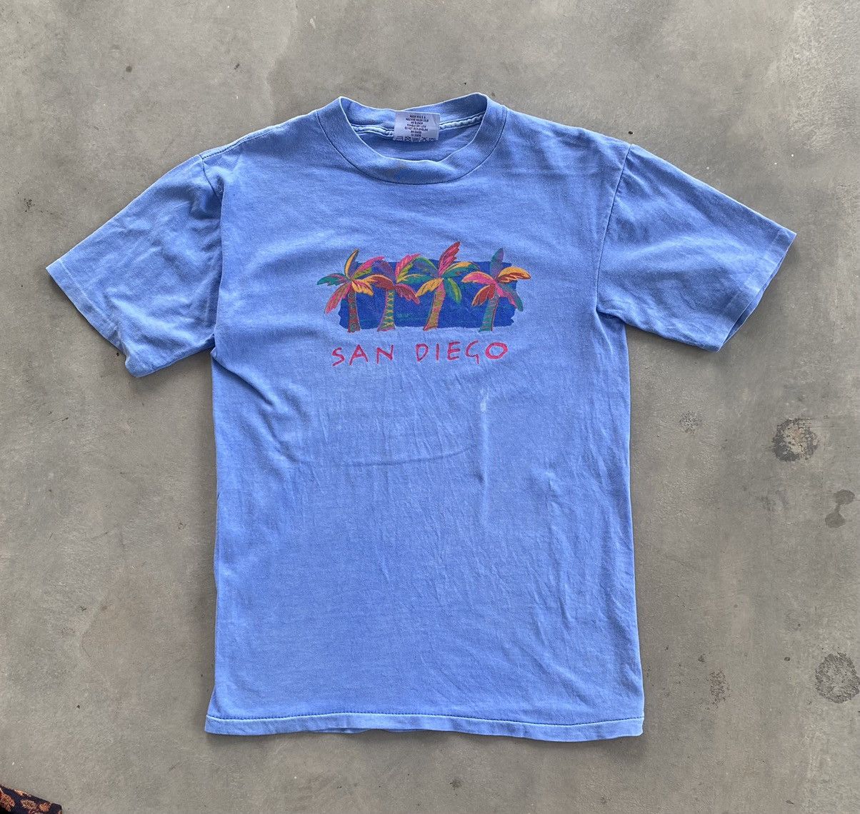 Japanese Brand × Vintage VINTAGE SAN DIEGO HAWAII TEE Size US S / EU 44-46 / 1 - 1 Thumbnail