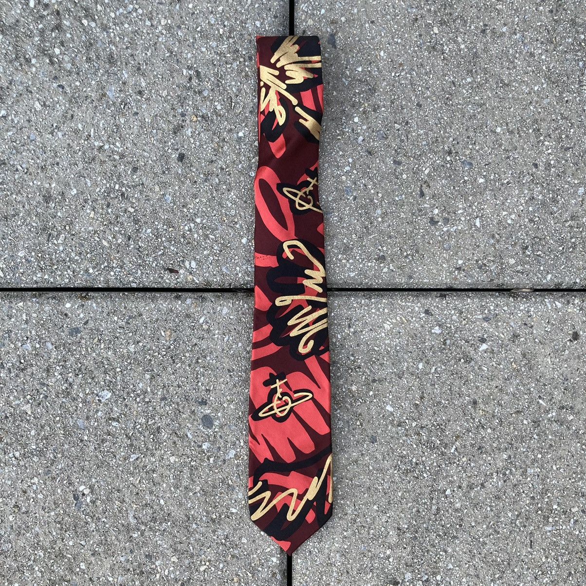 vivienne westwood blue tie