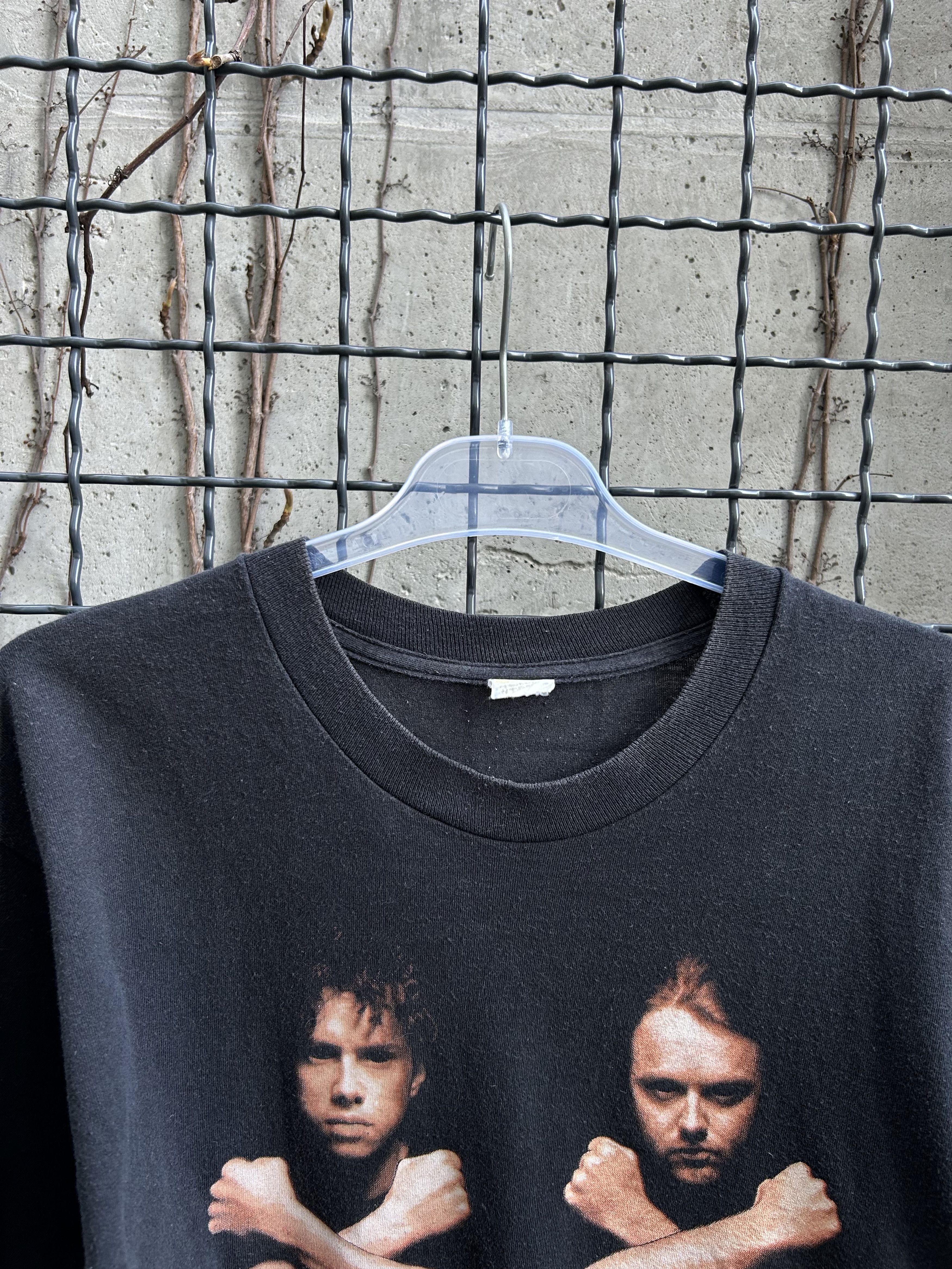 Band Tees × Vintage Vintage 1992 Metallica Birth School Rock Band T-shirt Size US XL / EU 56 / 4 - 4 Thumbnail