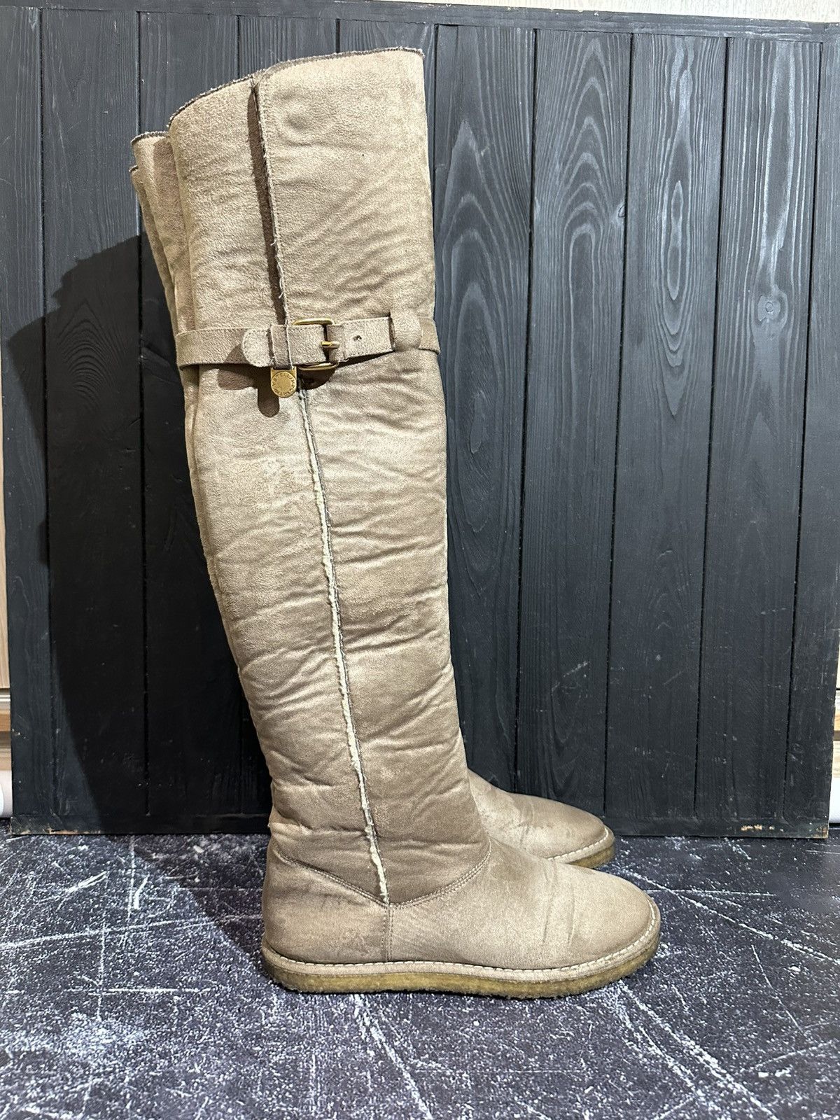 Stella McCartney STELLA MCCARTNEY Faux Suede women’s Boots 39eu Size US 9 / IT 39 - 1 Thumbnail