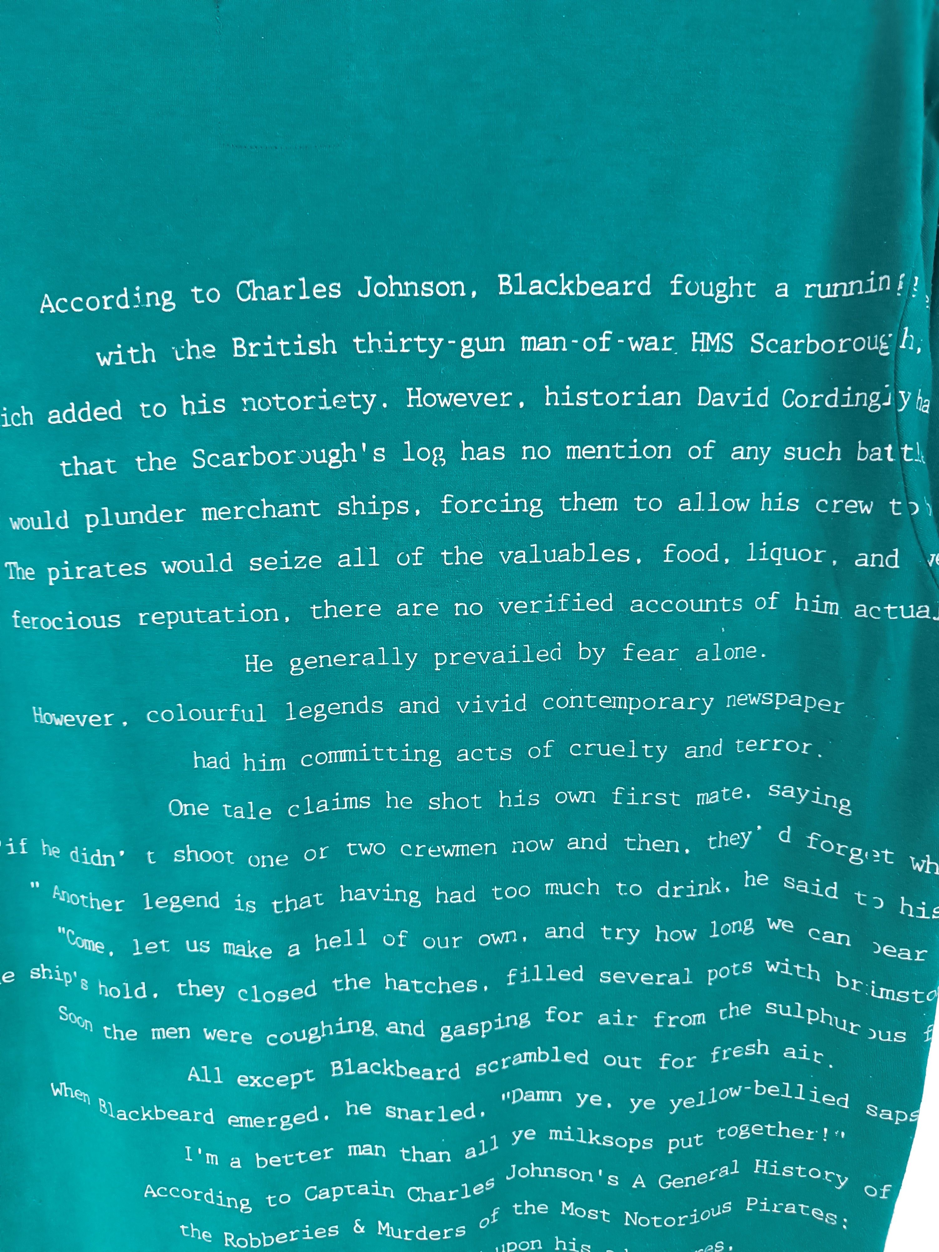 PPFM VINTAGE PPFM CHARLES JOHNSON BLACKBEART STORY VERY RARE V Ts Size US M / EU 48-50 / 2 - 16 Thumbnail