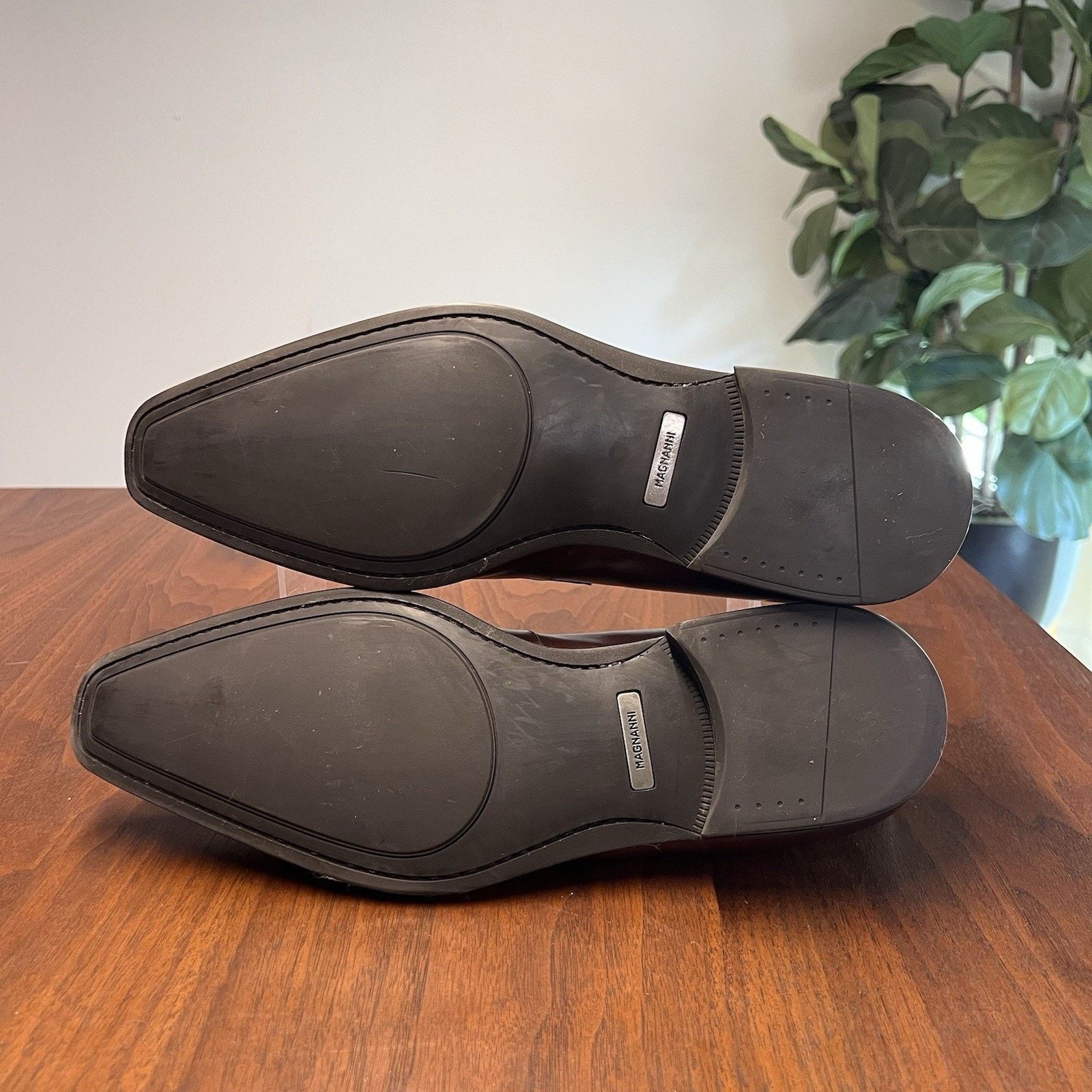 Magnanni Magnanni Walden 11M Slip On Penny Loafer 15447 Mahogany Size US 11 / EU 44 - 4 Thumbnail
