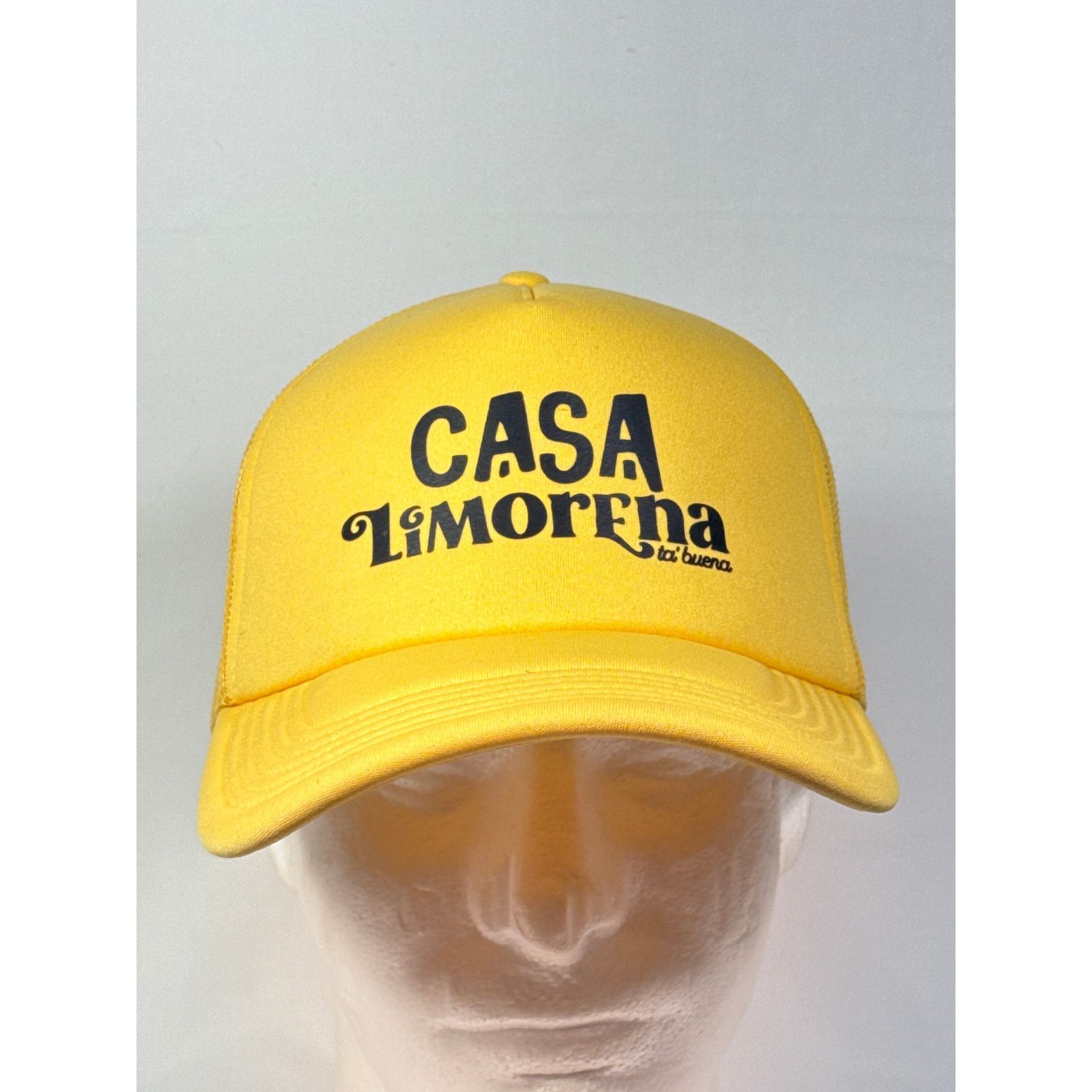 Other CASA Limorena Yellow Foam Trucker Hat - Retro Style Size ONE SIZE - 1 Thumbnail