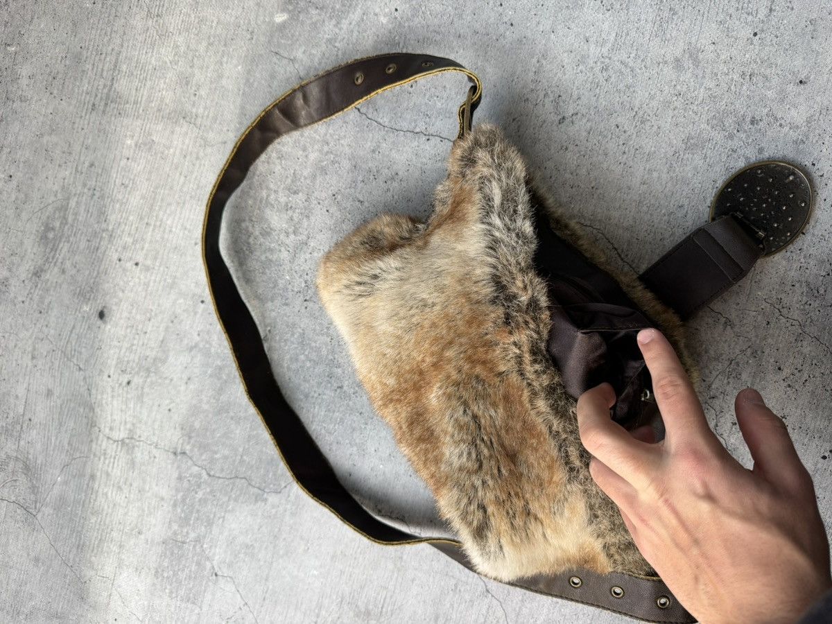 If Six Was Nine Vtg Japan if six was nine Style Fur bag with handles Y2K Size ONE SIZE - 11 Thumbnail