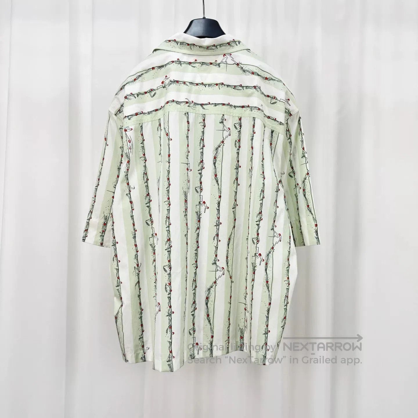 Bottega Veneta Bottega Veneta Puppy Stripe Short-Sleeve Shirt. Size US L / EU 52-54 / 3 - 2 Thumbnail