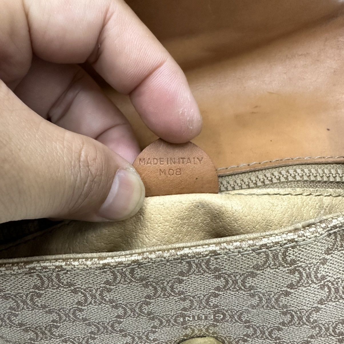 Celine AUTHENTIC CELINE MACADAM SHOULDER CROSSBODY BAG Size ONE SIZE - 16 Thumbnail