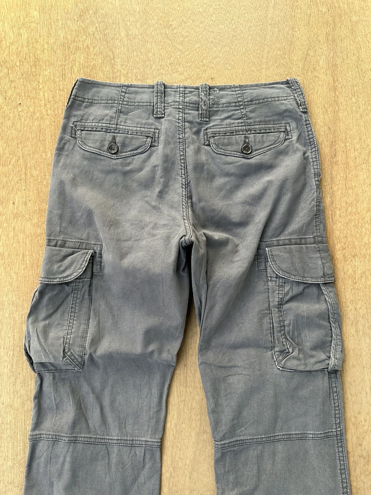Gap Y2K VINTAGE GAP CORDUROY UTILITY CARGO PANTS W32 Size US 32 / EU 48 - 13 Thumbnail