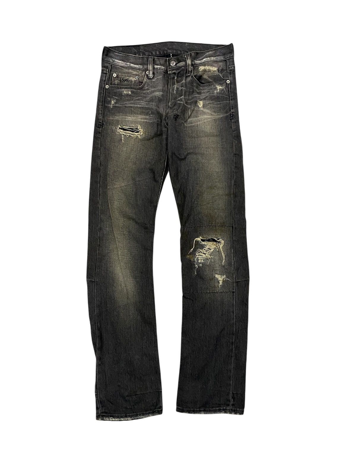 Ksubi Vintage Tsubi era Distressed clock whisker denim Made Aus Size US 32 / EU 48 - 1 Thumbnail