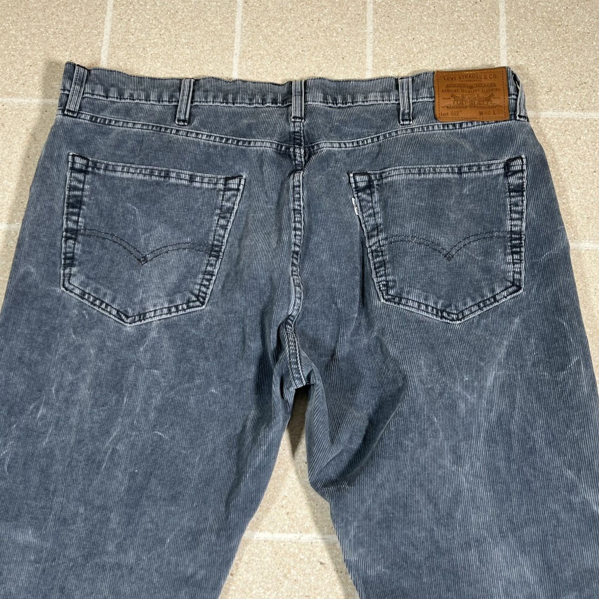 Levi's Levis Big E Jeans Corduroy Pants 502 Premium Mens 40x29 Size US 40 / EU 56 - 2 Thumbnail