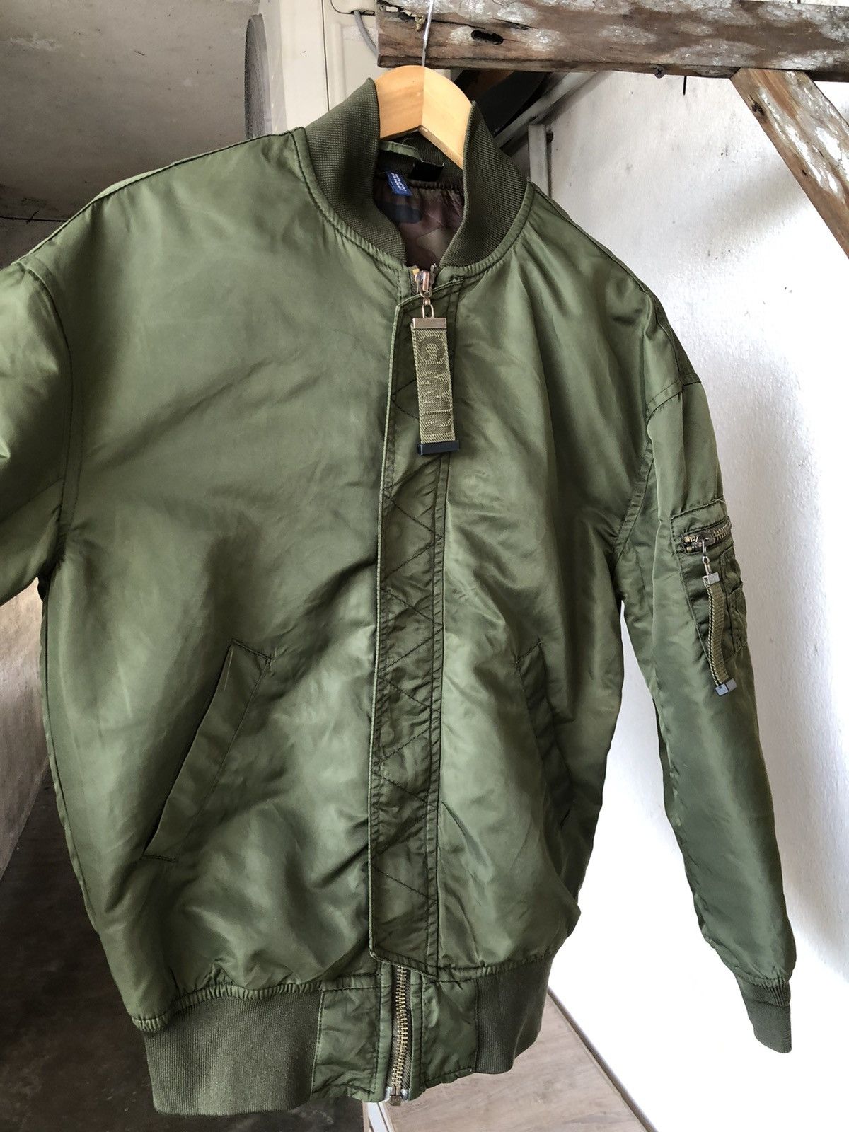 Vintage Rare❗️H&M x CMMN Military Bomber Jacket Size US XS / EU 42 / 0 - 13 Thumbnail