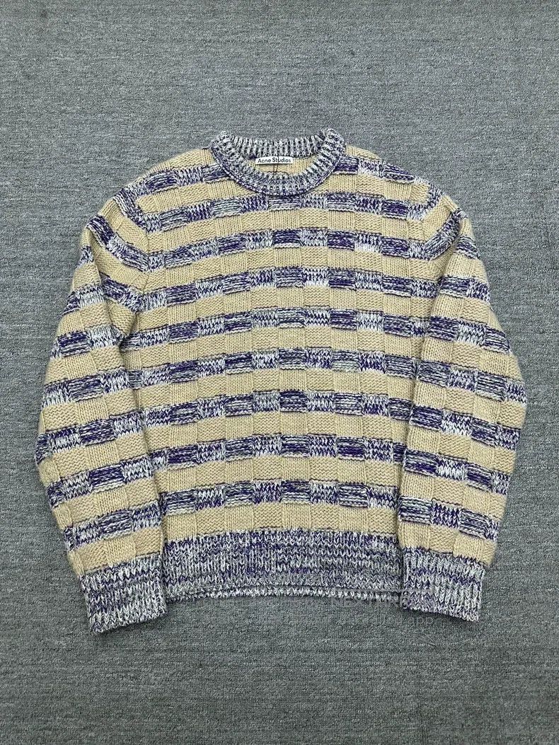 Acne Studios Acne Studios Plaid Sweater Size US L / EU 52-54 / 3 - 1 Thumbnail