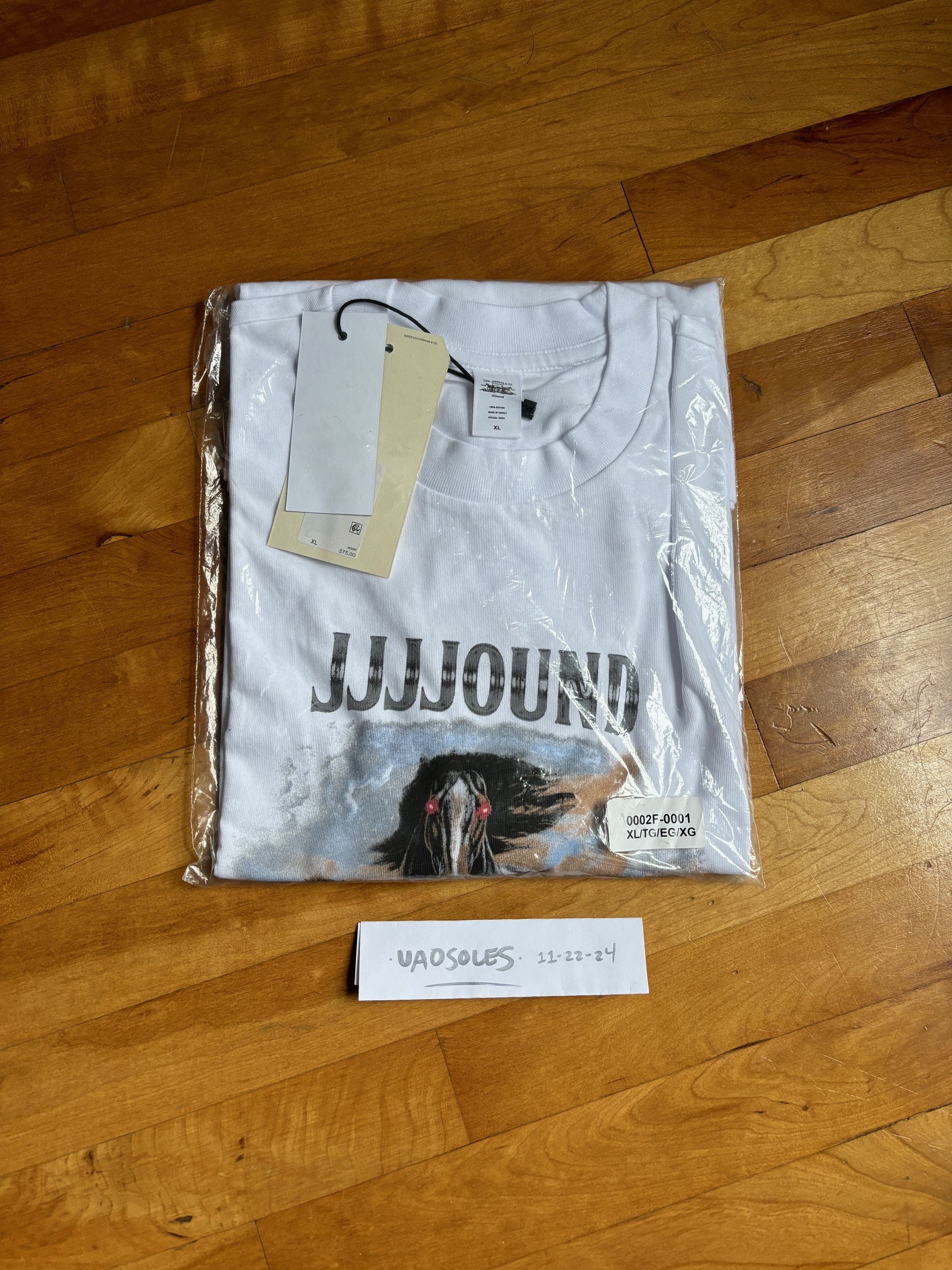 JJJJound × Levi's Levi's Jjjjound Horse Graphic T-shIRT Size US XL / EU 56 / 4 - 2 Thumbnail