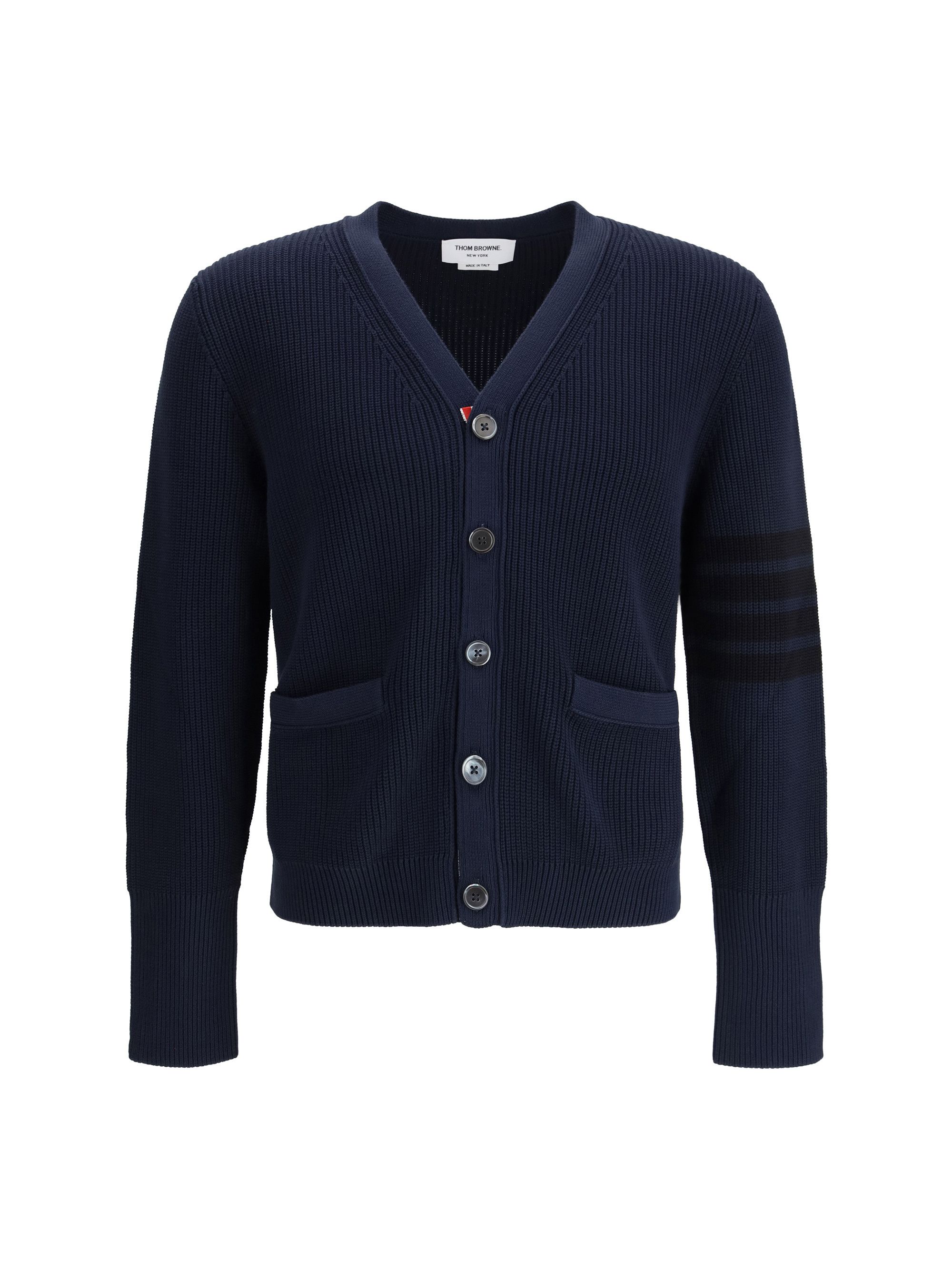 Thom Browne V-neck Cardigan Size US M / EU 48-50 / 2 - 1 Thumbnail