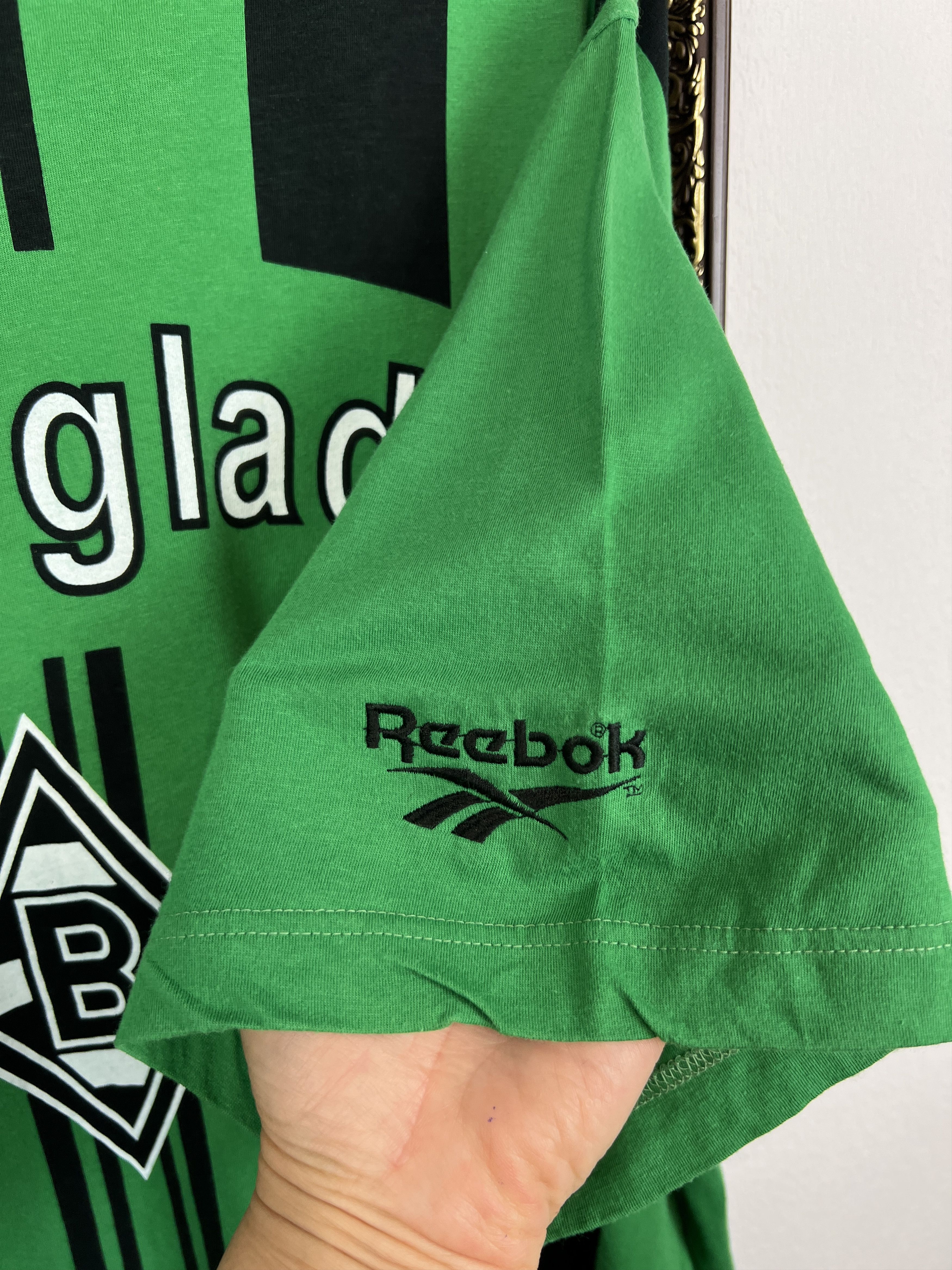Reebok Vintage Monchengladbach Football Train Shirt Jersey Trikot Size US XL / EU 56 / 4 - 6 Thumbnail