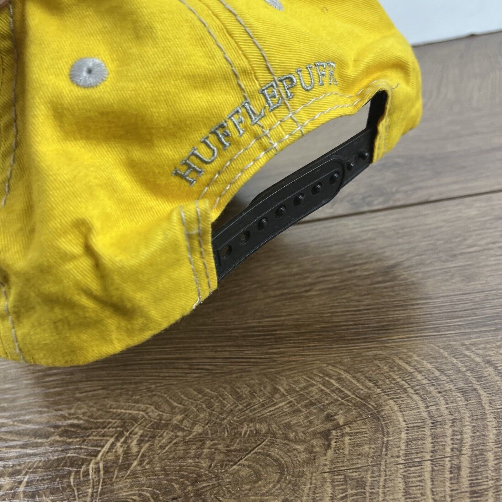 Other Hufflepuff Hat Harry Potter Snapback Hat Black Hat Adjustabl Size ONE SIZE - 12 Thumbnail