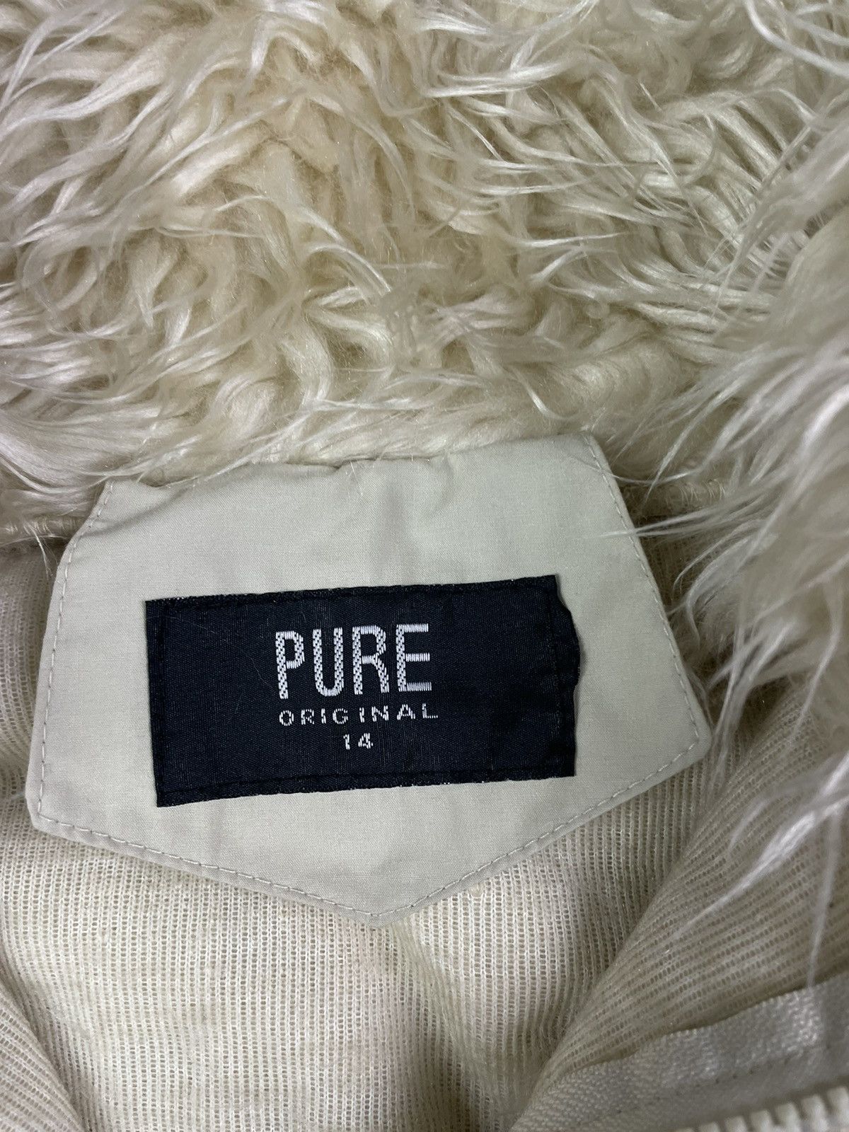 Japanese Brand Vintage Y2K Faux Fur Cropped Jacket Size XL / US 12-14 / IT 48-50 - 5 Thumbnail