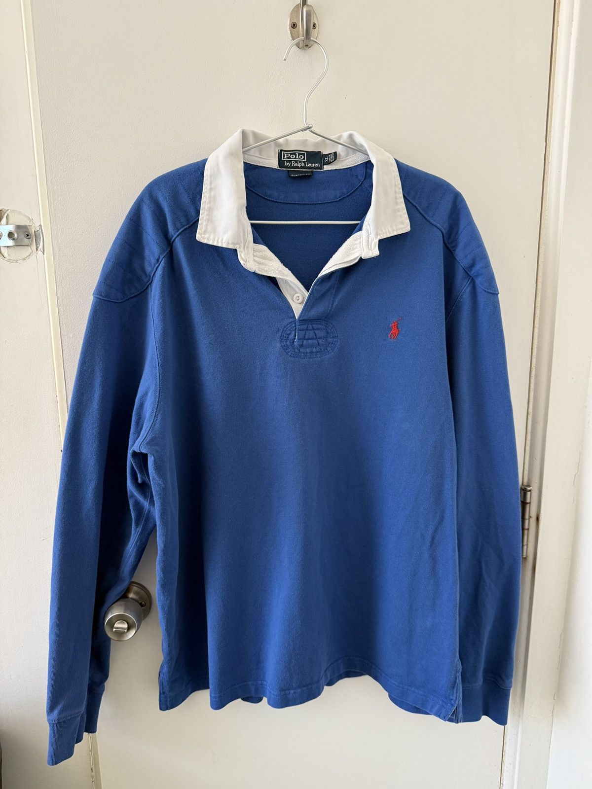 Blue Polo Rugby Shirt