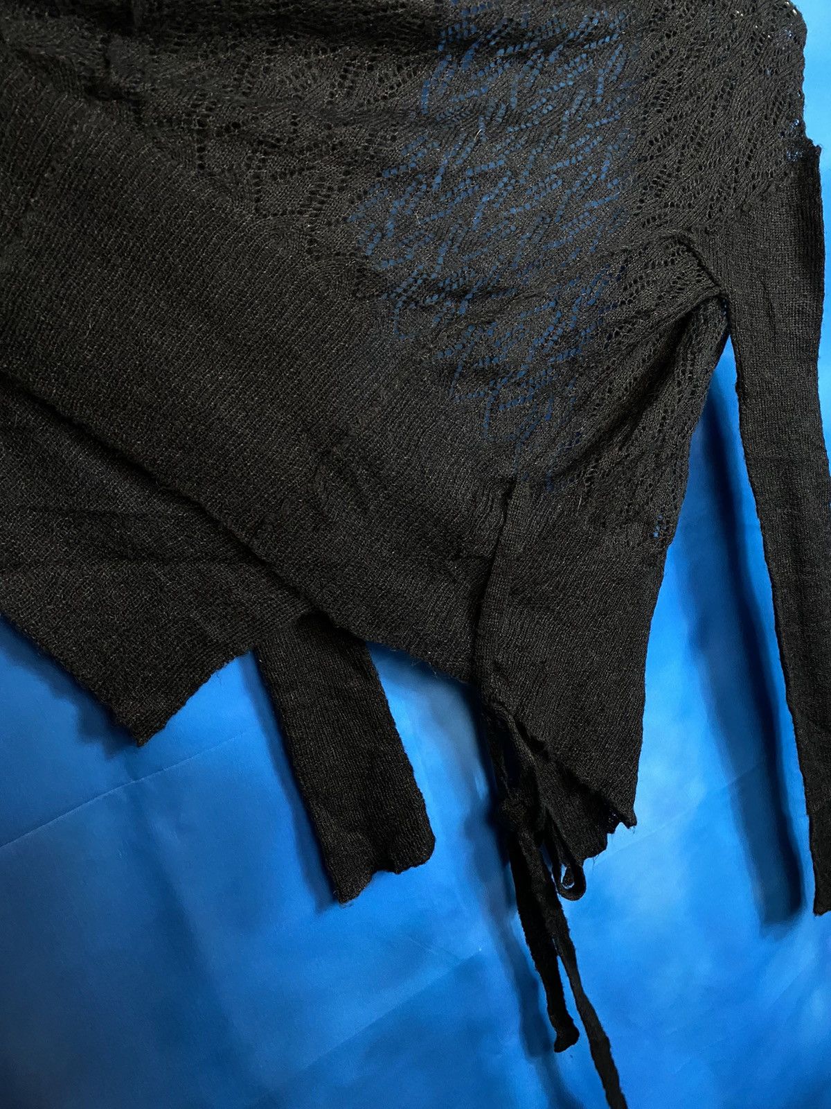 Allsaints × Vintage 💥 ALLSAINTS ASYMMETRICAL KNIT SWEATER Size XL / US 12-14 / IT 48-50 - 9 Thumbnail