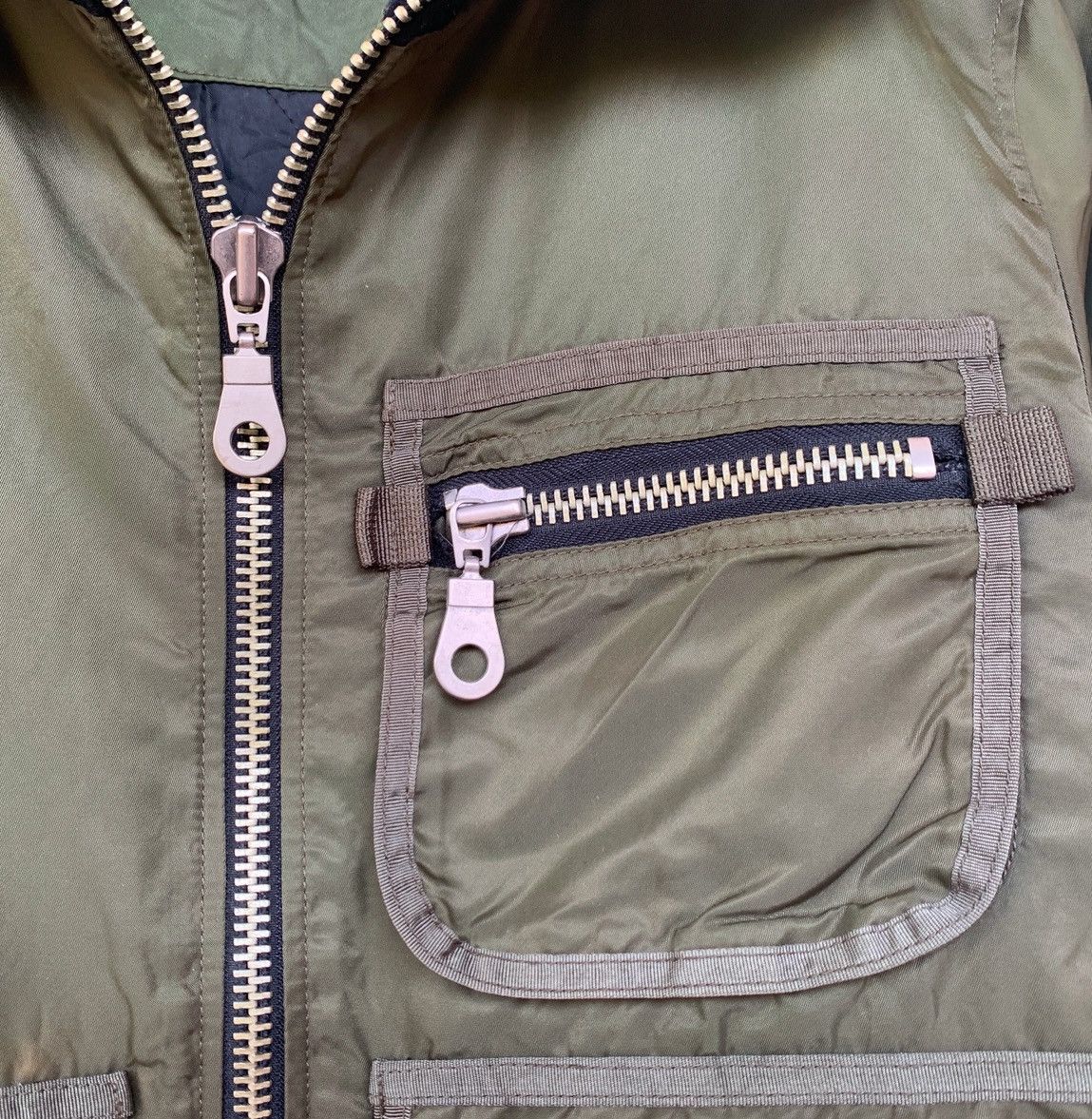 Airwalk Airwalk Thinsulate Utility MultiPocket Zipper Nylon Jacket Size US M / EU 48-50 / 2 - 12 Thumbnail