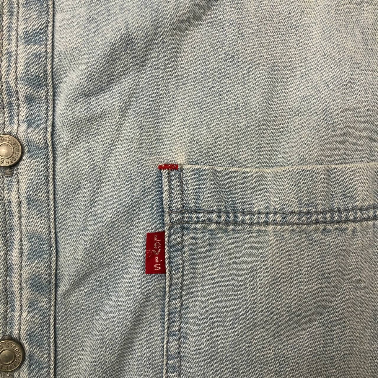 Levi's T310 VTG LEVI'S WORKWEAR BLUE WASH DENIM SHIRTS Size US L / EU 52-54 / 3 - 8 Thumbnail