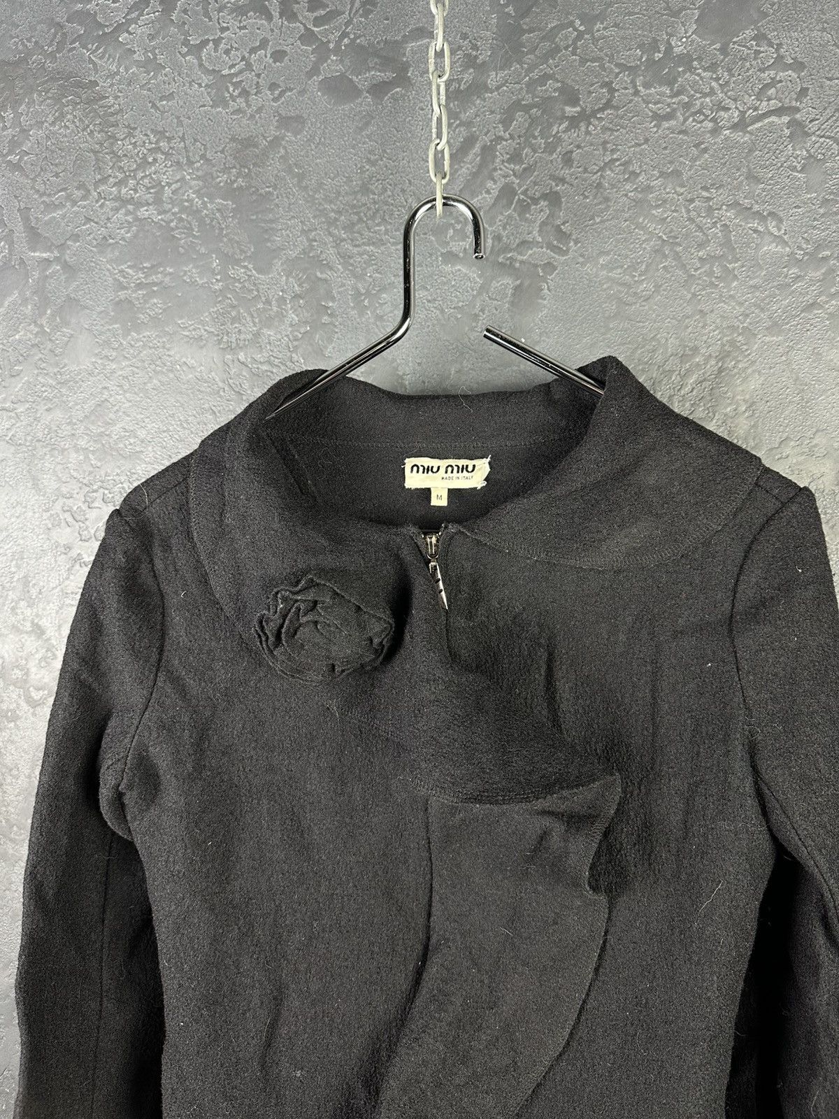 Miu Miu × Vintage Vintage Miu Miu Wool Jacket Size M / US 6-8 / IT 42-44 - 3 Thumbnail