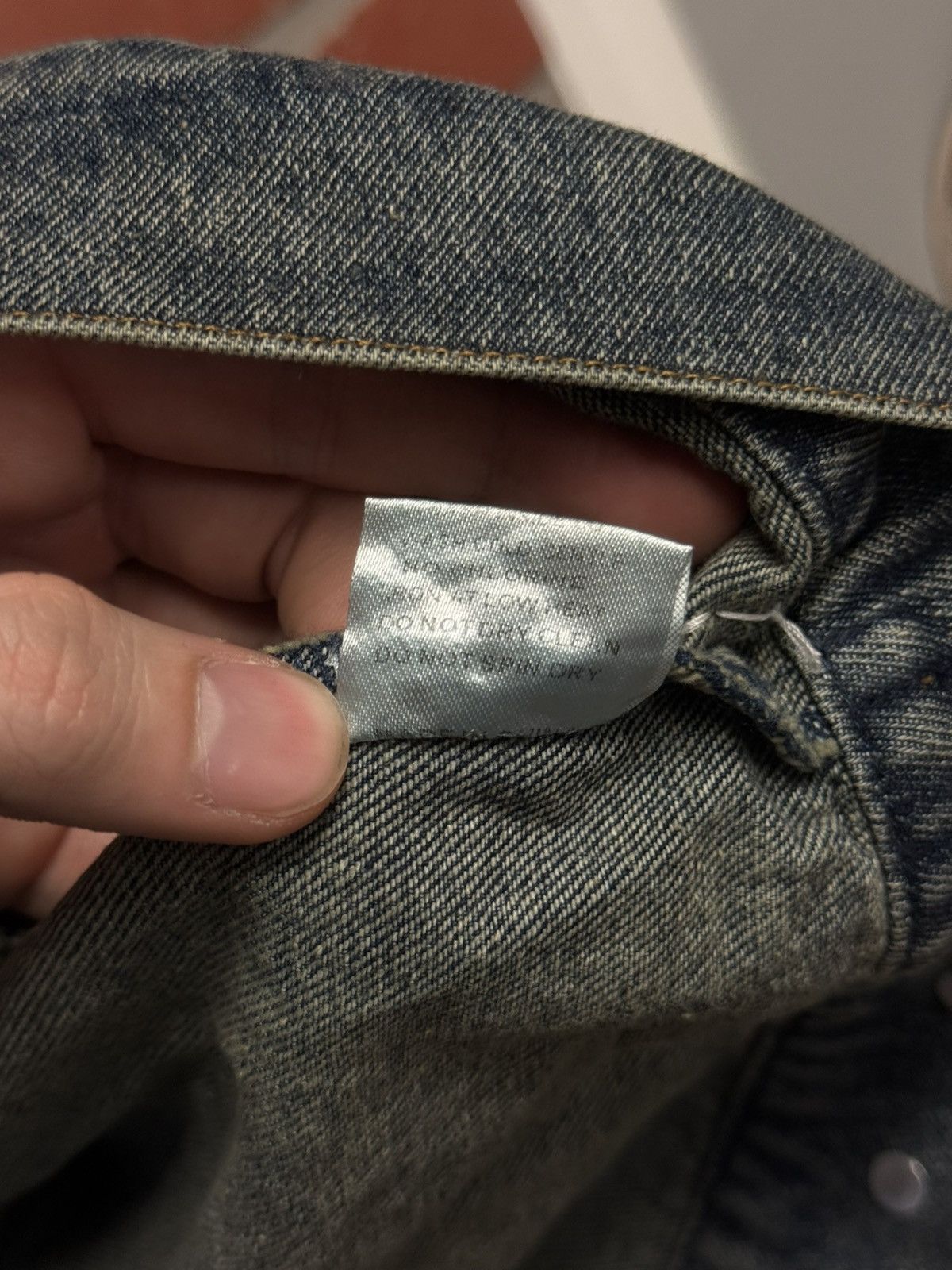 Vale Valley Blue Denim Jacket Crystal Stones Rare XXL (NEW) Size US XXL / EU 58 / 5 - 11 Thumbnail