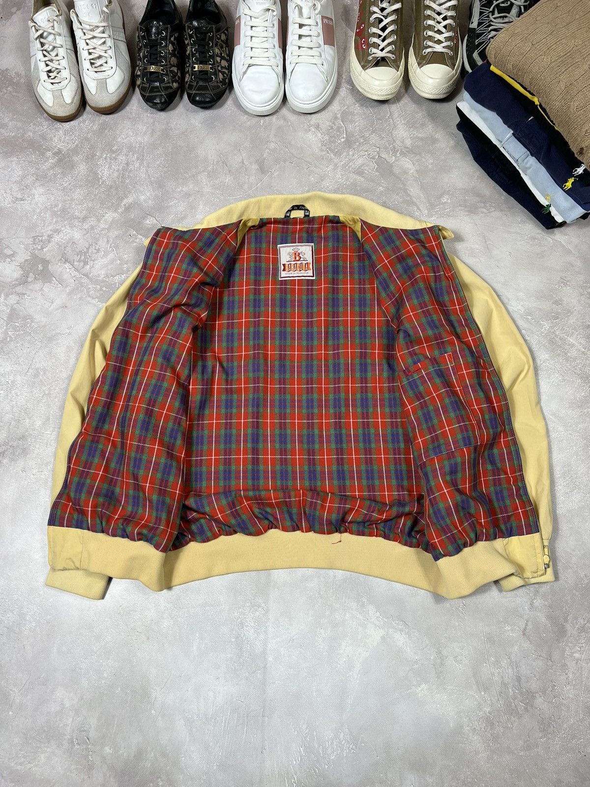Baracuta Vintage Baracuta Luxury Baggy England Check Jacket Size US S / EU 44-46 / 1 - 7 Thumbnail