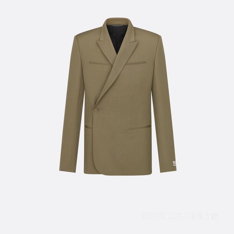 image of Dior O1Bcso1Str0324 Jacket In Coffee Brown, Men's (Size Large)