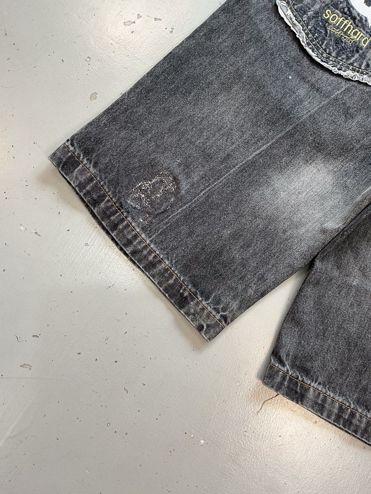 Japanese Brand × Vintage Vintage red monkey company1002 pocket embroidered denim jort Size US 36 / EU 52 - 12 Thumbnail
