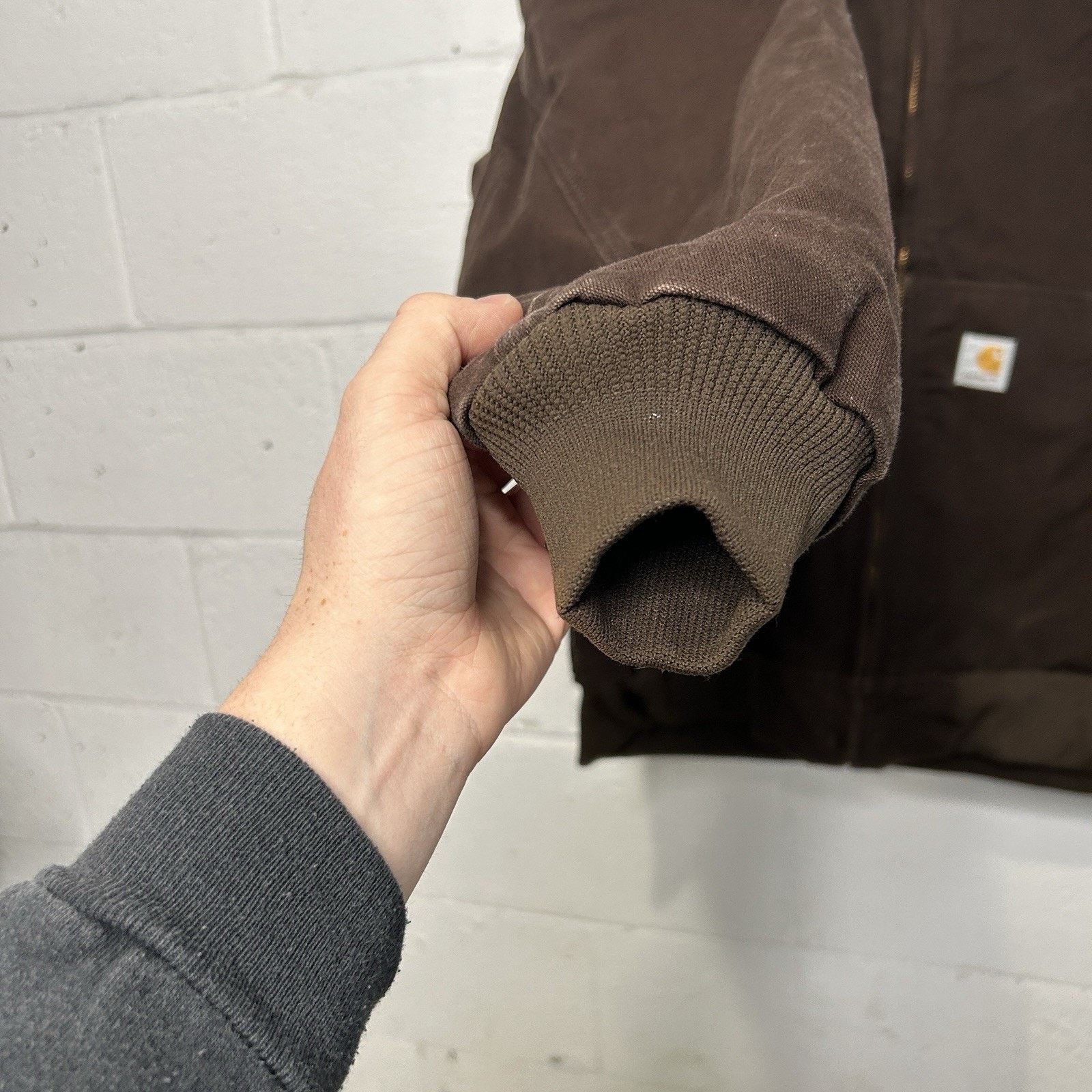 Carhartt Vintage Carhartt Fleece-Lined Hooded Jacket “Dark Brown” Size US XL / EU 56 / 4 - 10 Thumbnail