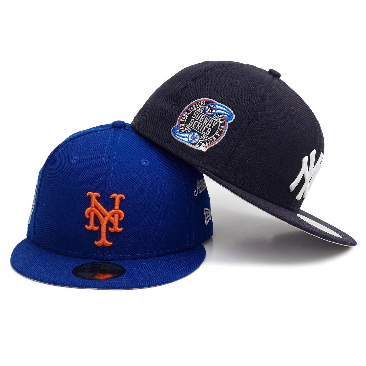 Awake NY × New Era Awake Subway Series New York Mets New Era Fitted Cap 7 1/8 Size ONE SIZE - 5 Thumbnail