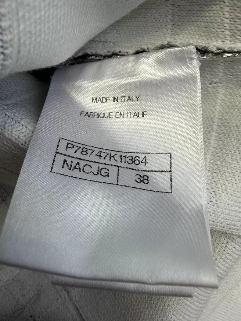 Chanel Chanel Silver technology sense dark pattern full logo hood Size XS / US 0-2 / IT 36-38 - 5 Thumbnail