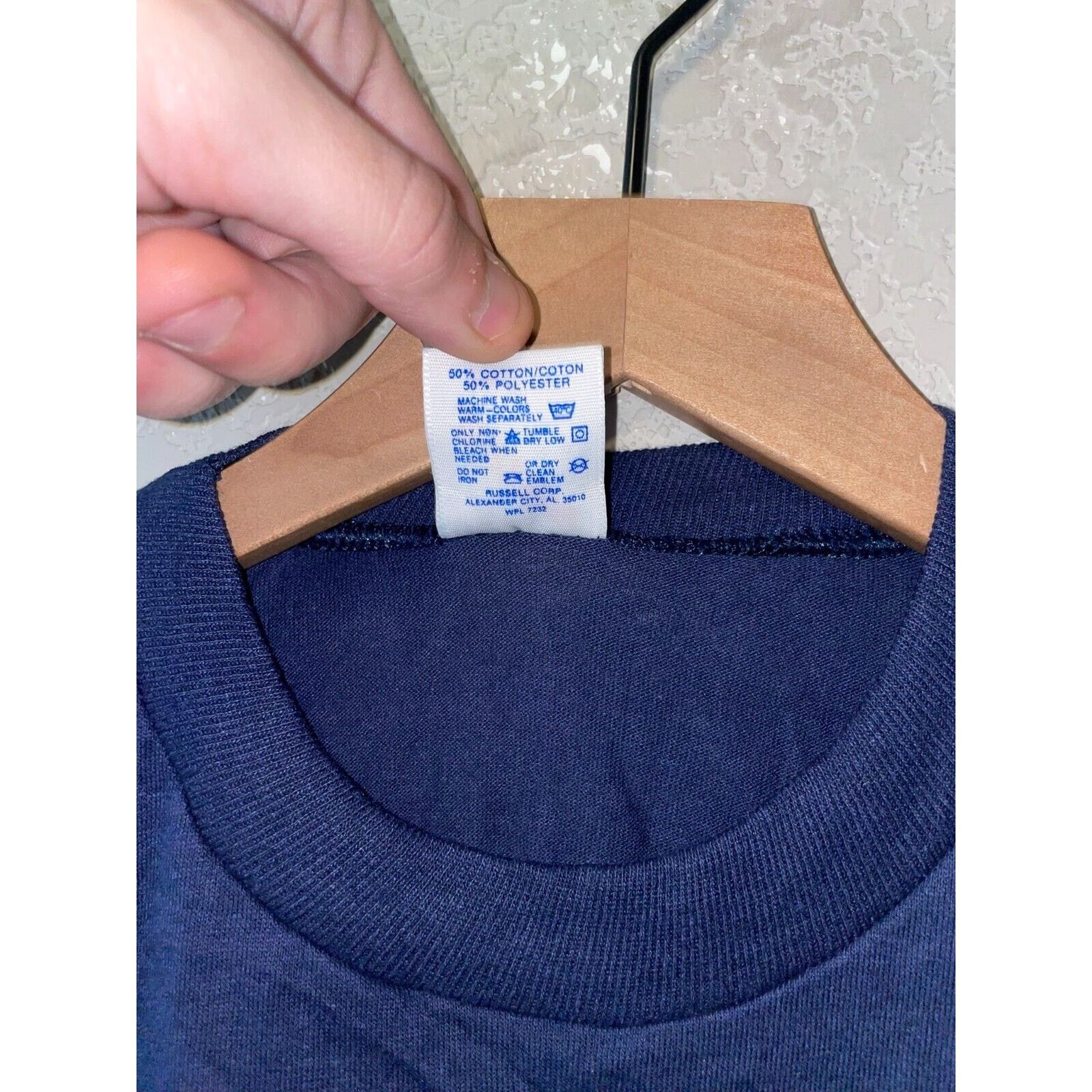 Jerzees Vintage Blue Ridge Mountains Shirt VA Virginia Tee 90s M Size US M / EU 48-50 / 2 - 8 Thumbnail