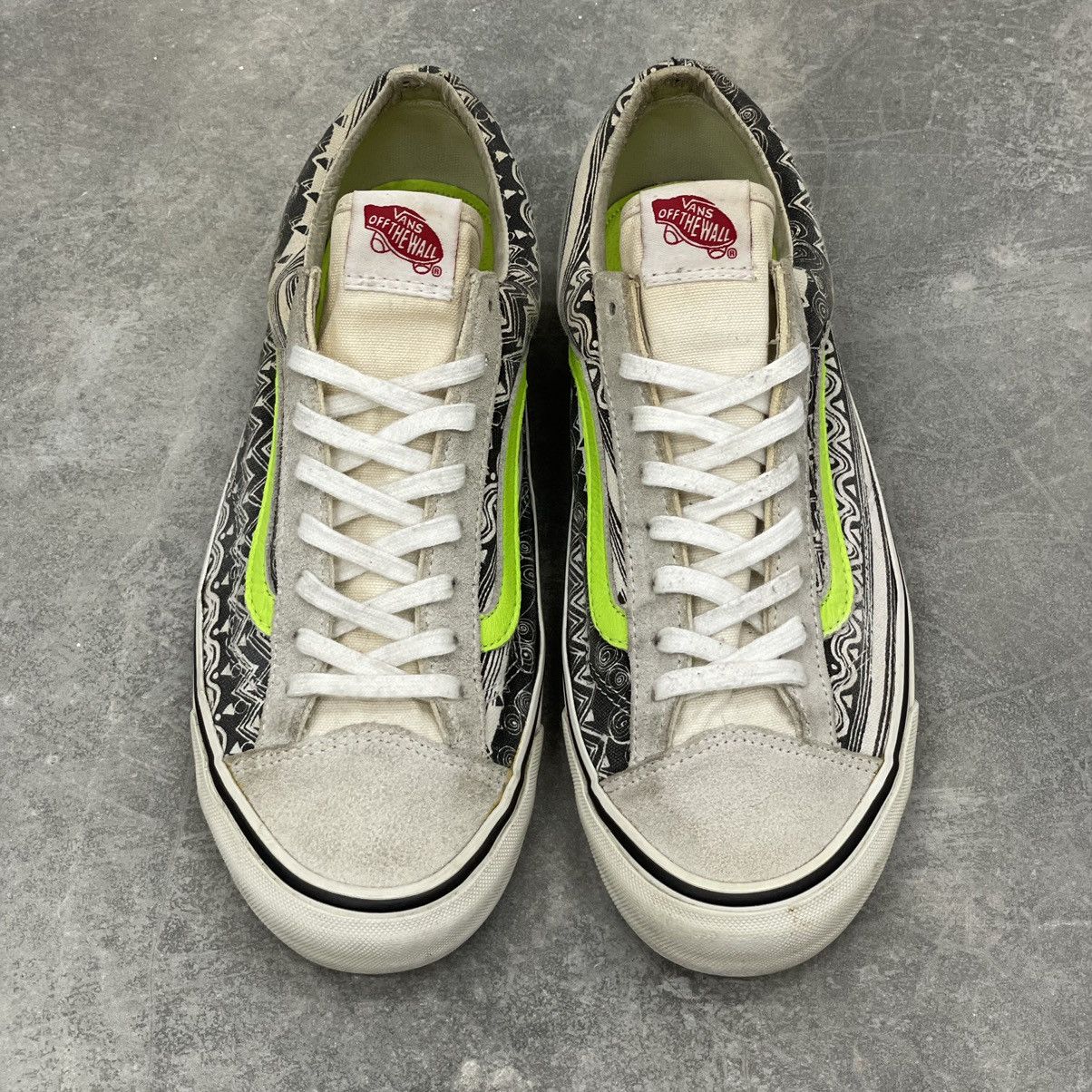 Stussy × Vans Stussy x Vans Vault Style 36 LX UK8 US9 Black White Rare Size US 9 / EU 42 - 3 Thumbnail