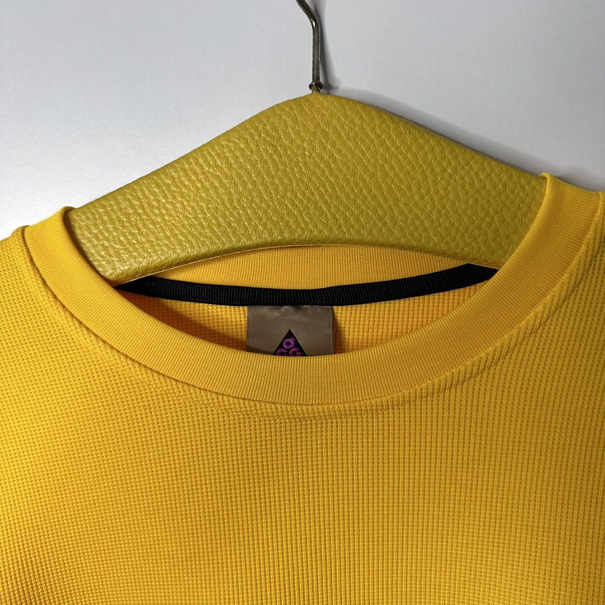 Nike Nike ACG Yellow Sweatshirt Outdoor Streetwear Size US S / EU 44-46 / 1 - 7 Thumbnail
