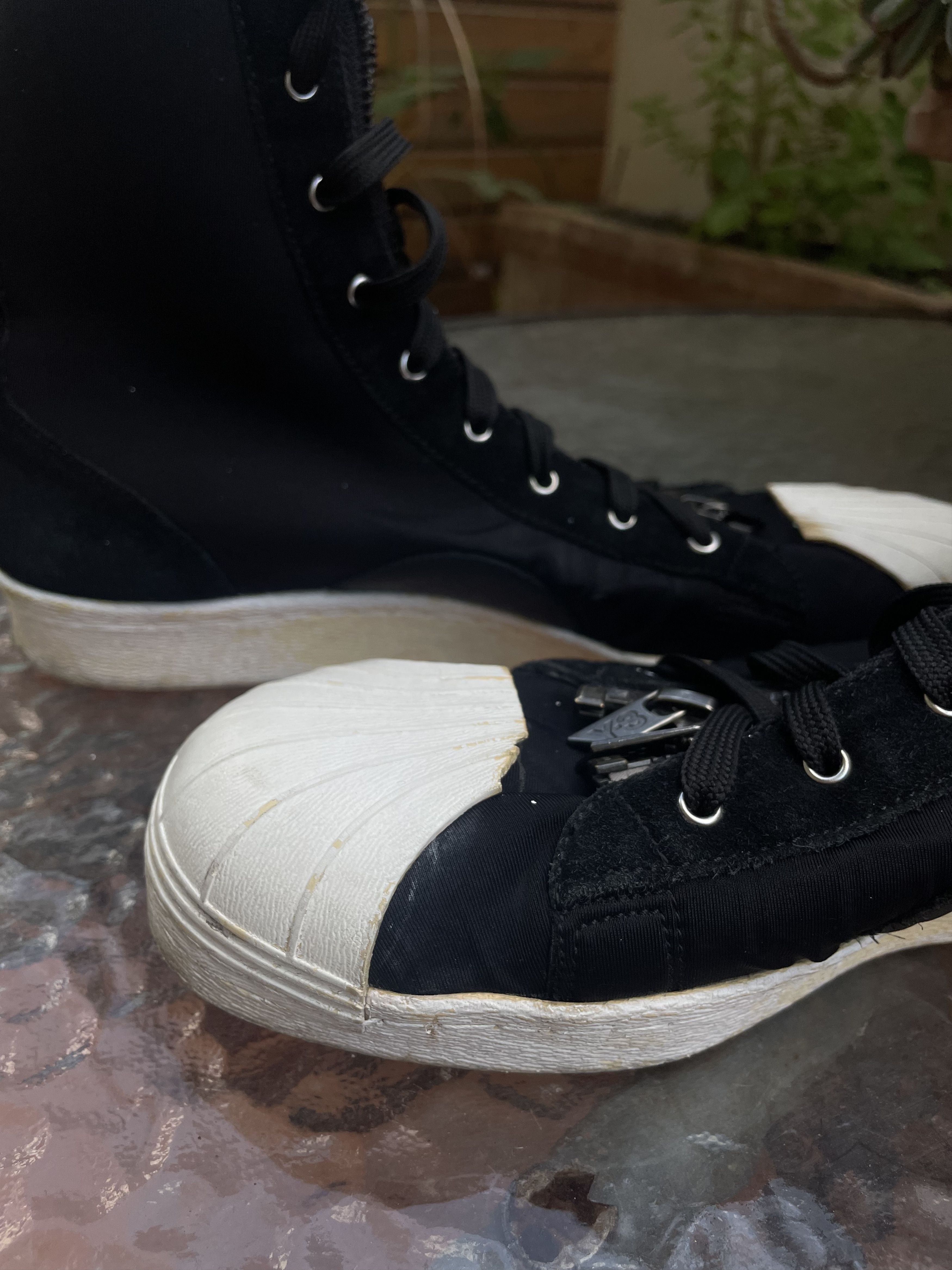 Adidas × Y-3 × Yohji Yamamoto Adidas Yohji Yamamoto Y3 Zipper Star Mid Size US 8 / EU 41 - 8 Thumbnail