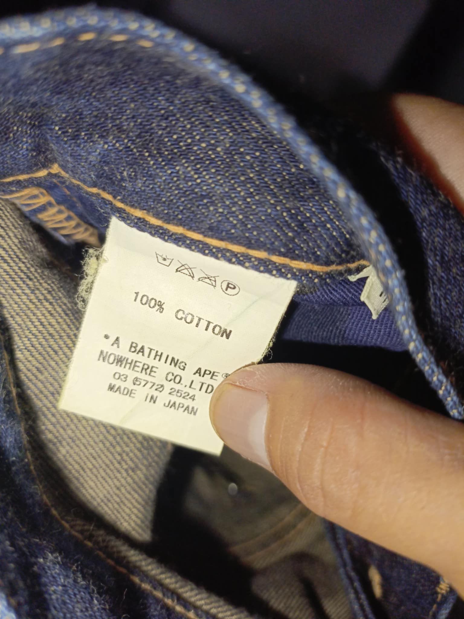 Bape Milo On Bape Denim Size US 32 / EU 48 - 6 Thumbnail